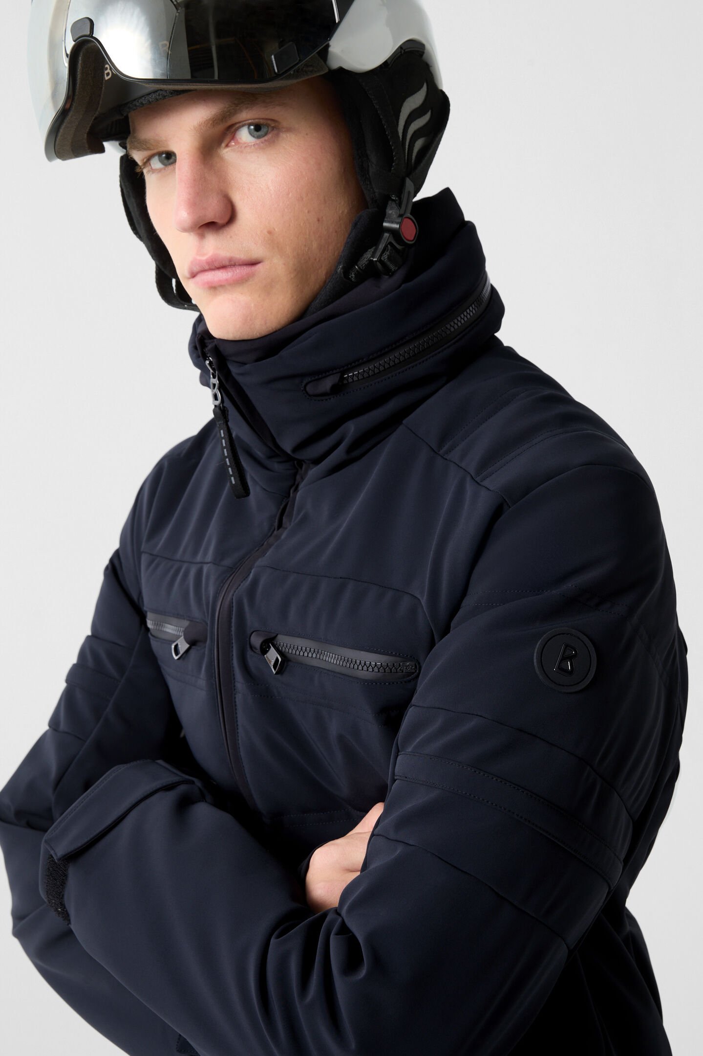 Minho down ski jacket Black