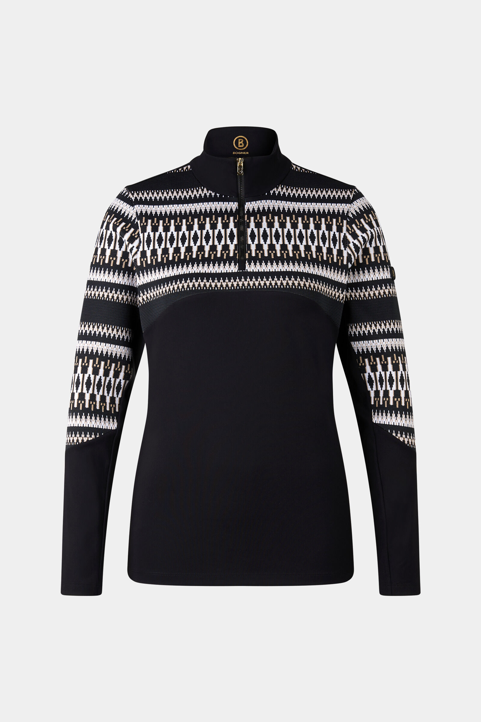 Jacquard first layer Jelissa Black/white