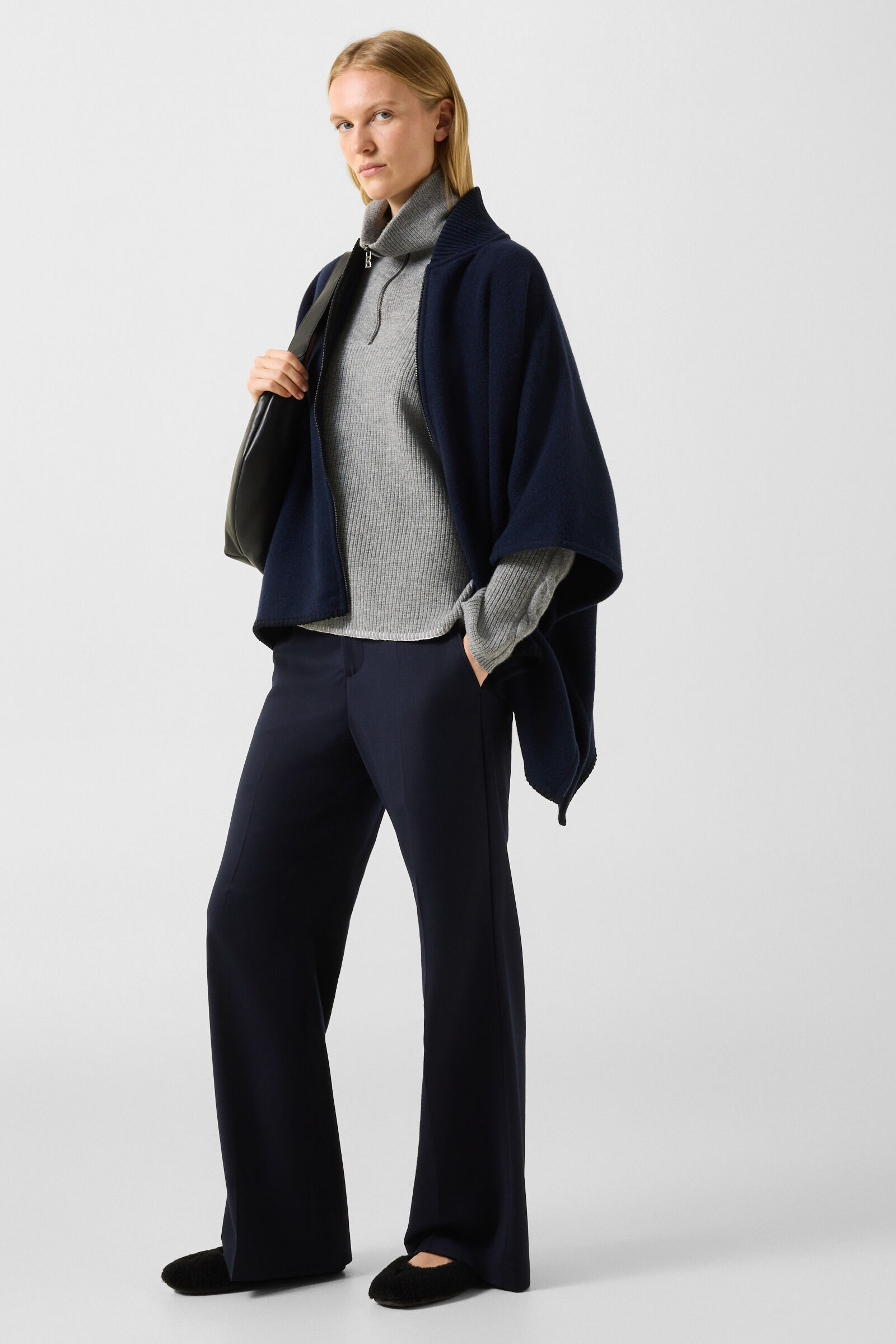 Hermia Marlene Trousers Navy
