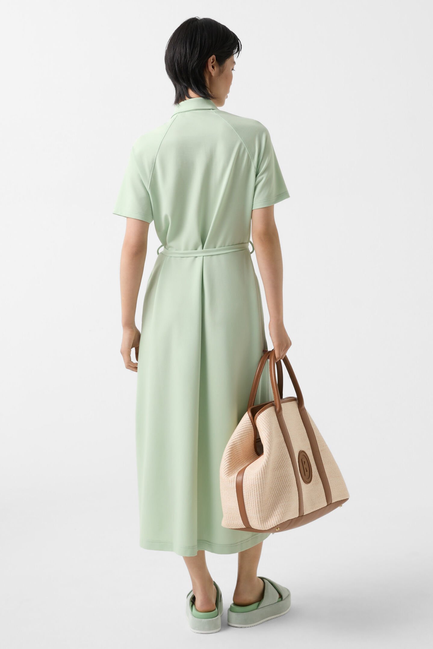 Polo dress Tale Light green