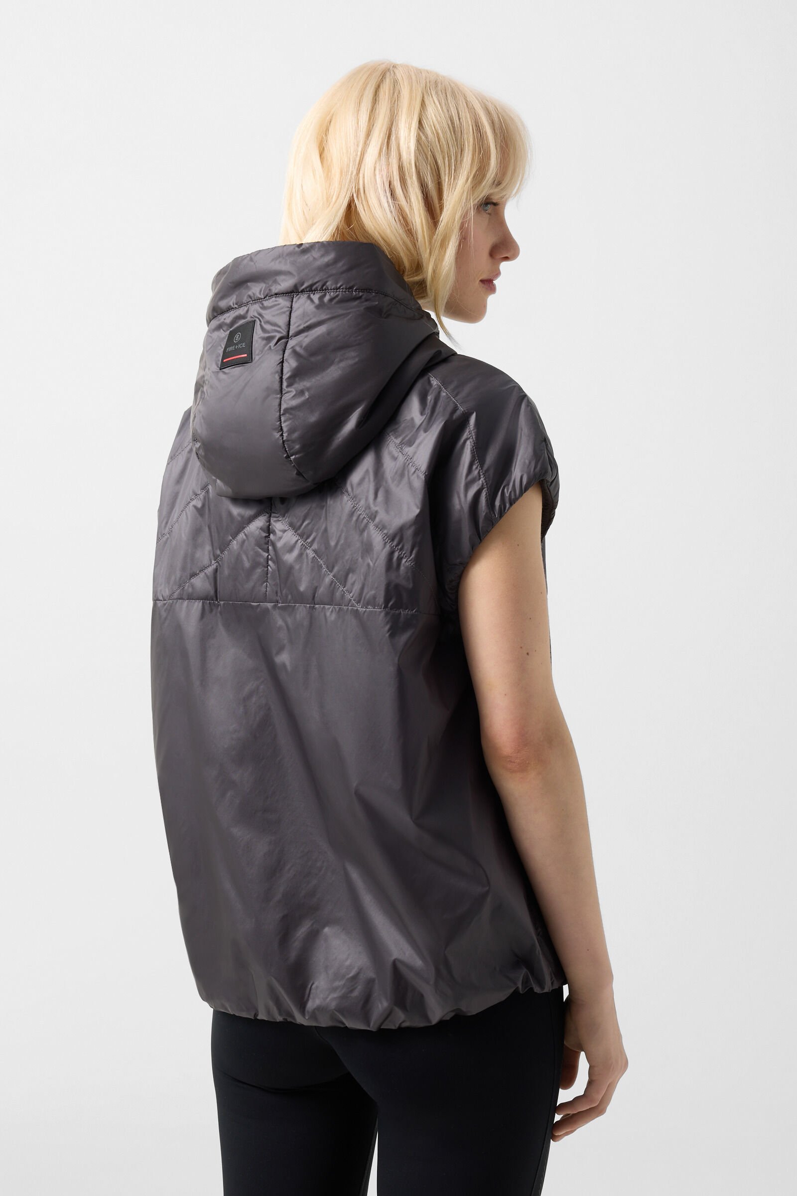 Fenny quilted waistcoat Anthracite