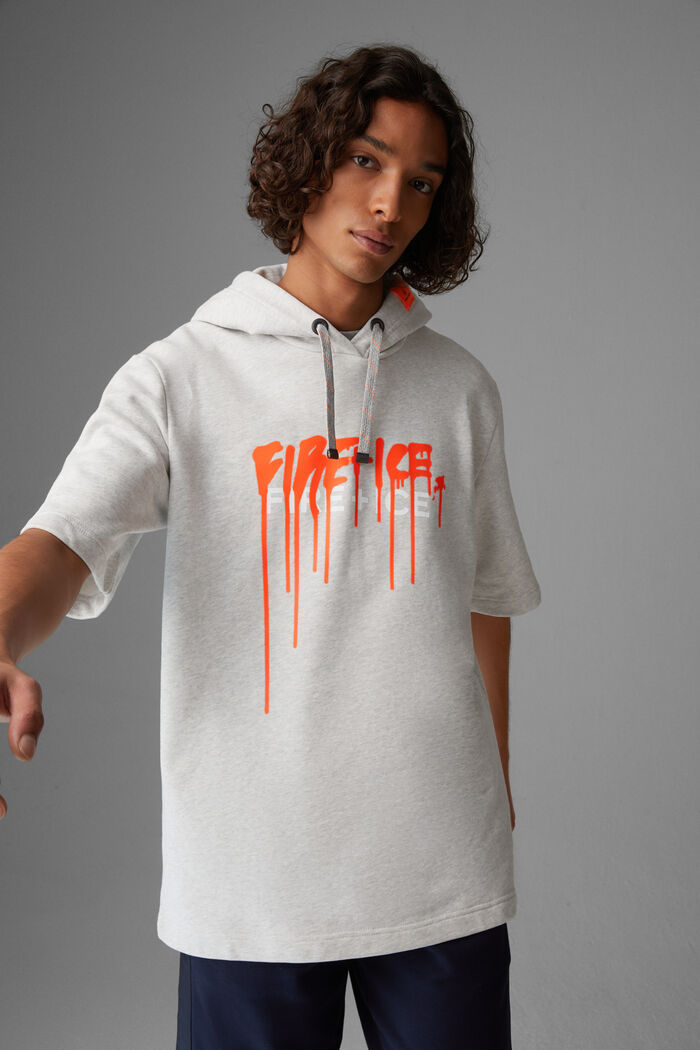 Kurzarm-Hoodie Henley Kurzarm-Hoodie Henley