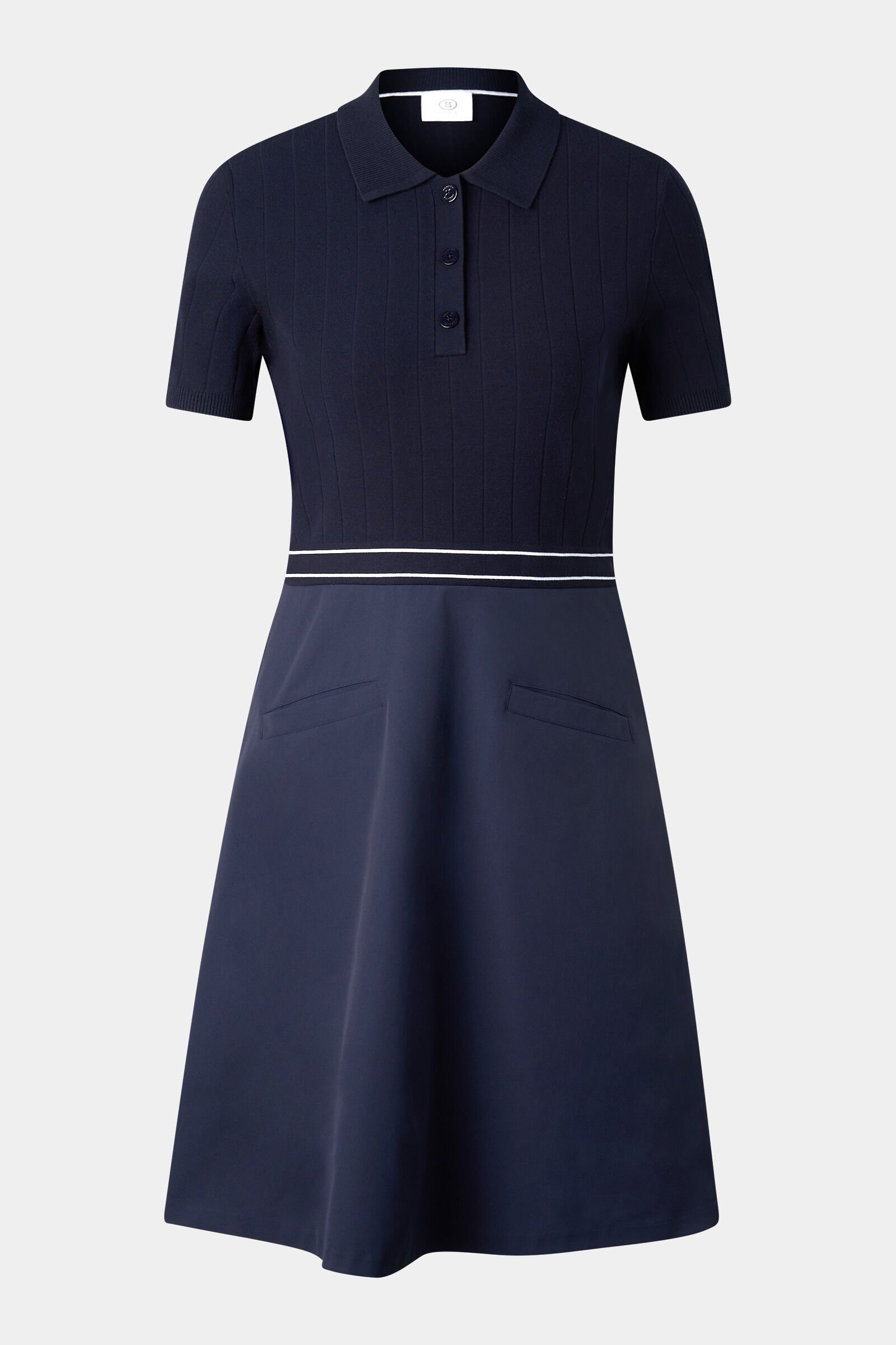 Selin polo dress Navy blue