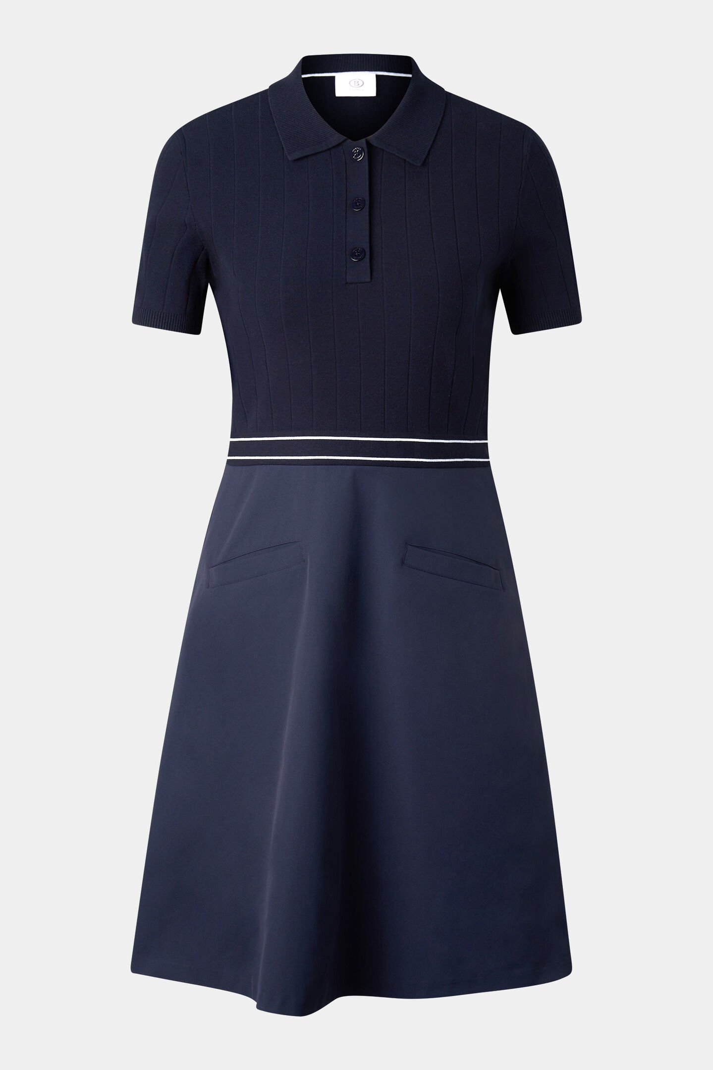 Selin polo dress Navy blue