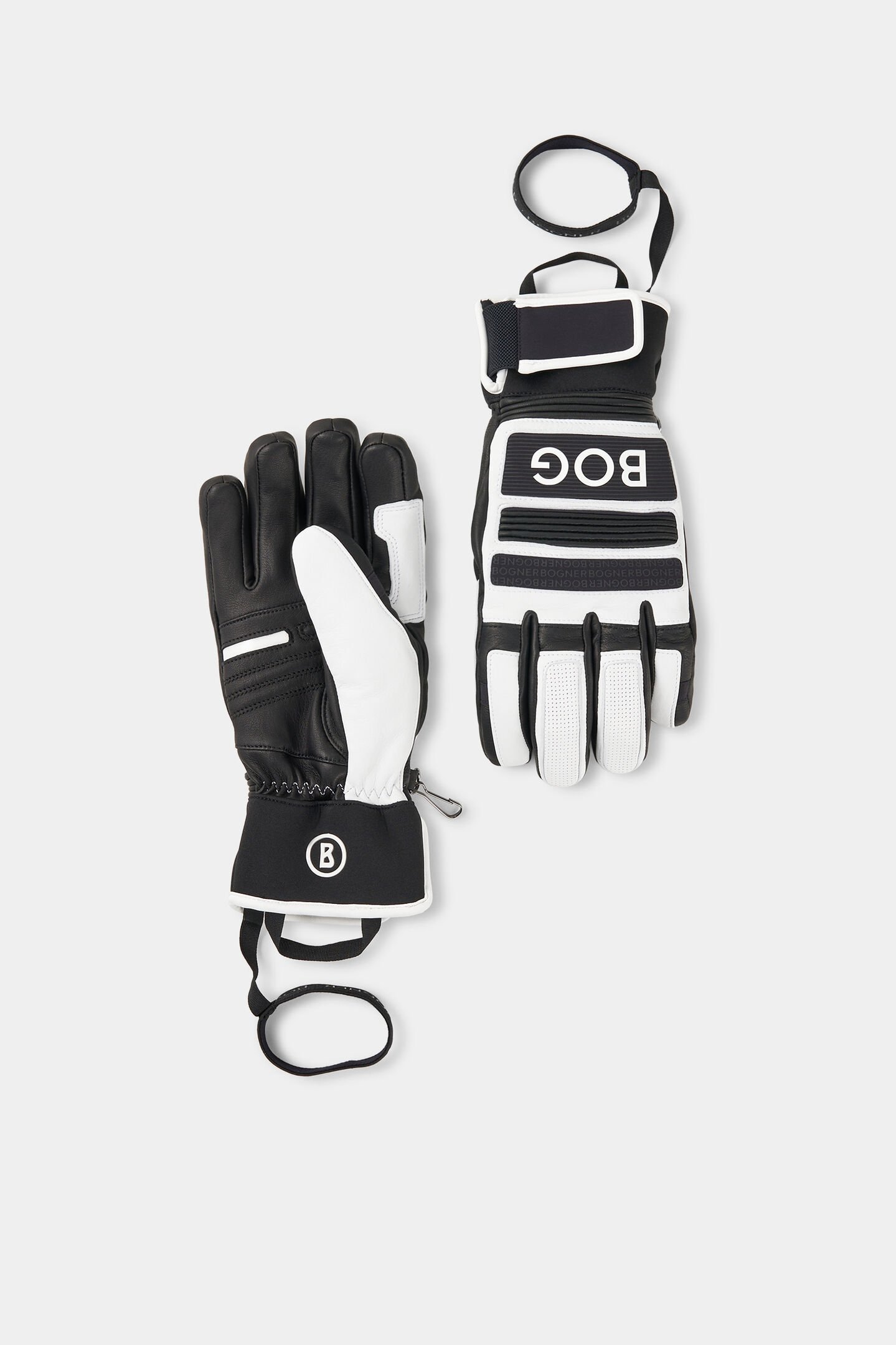 Handschuhe Silvan Schwarz/Weiß