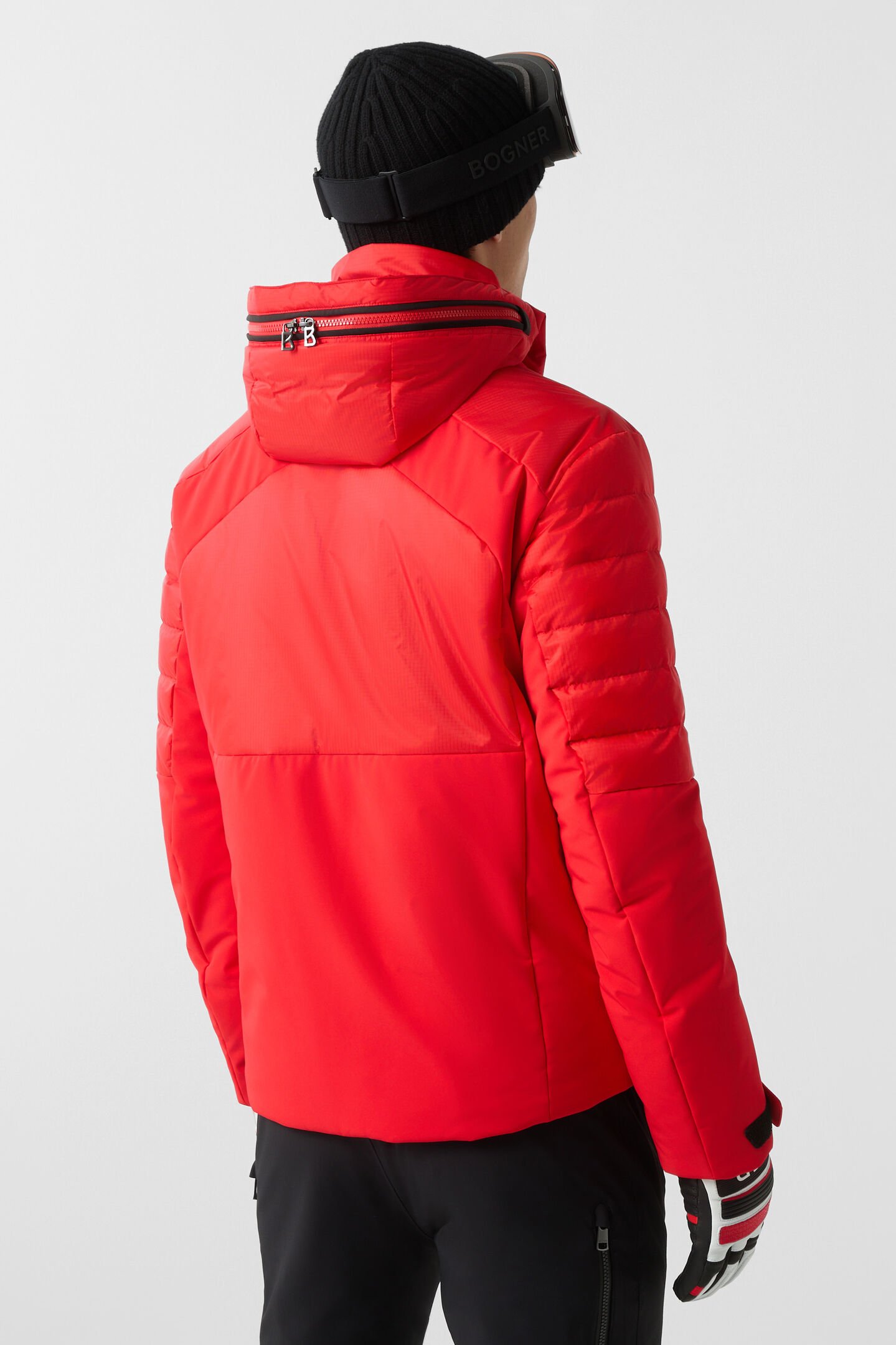 Henik down ski jacket Red