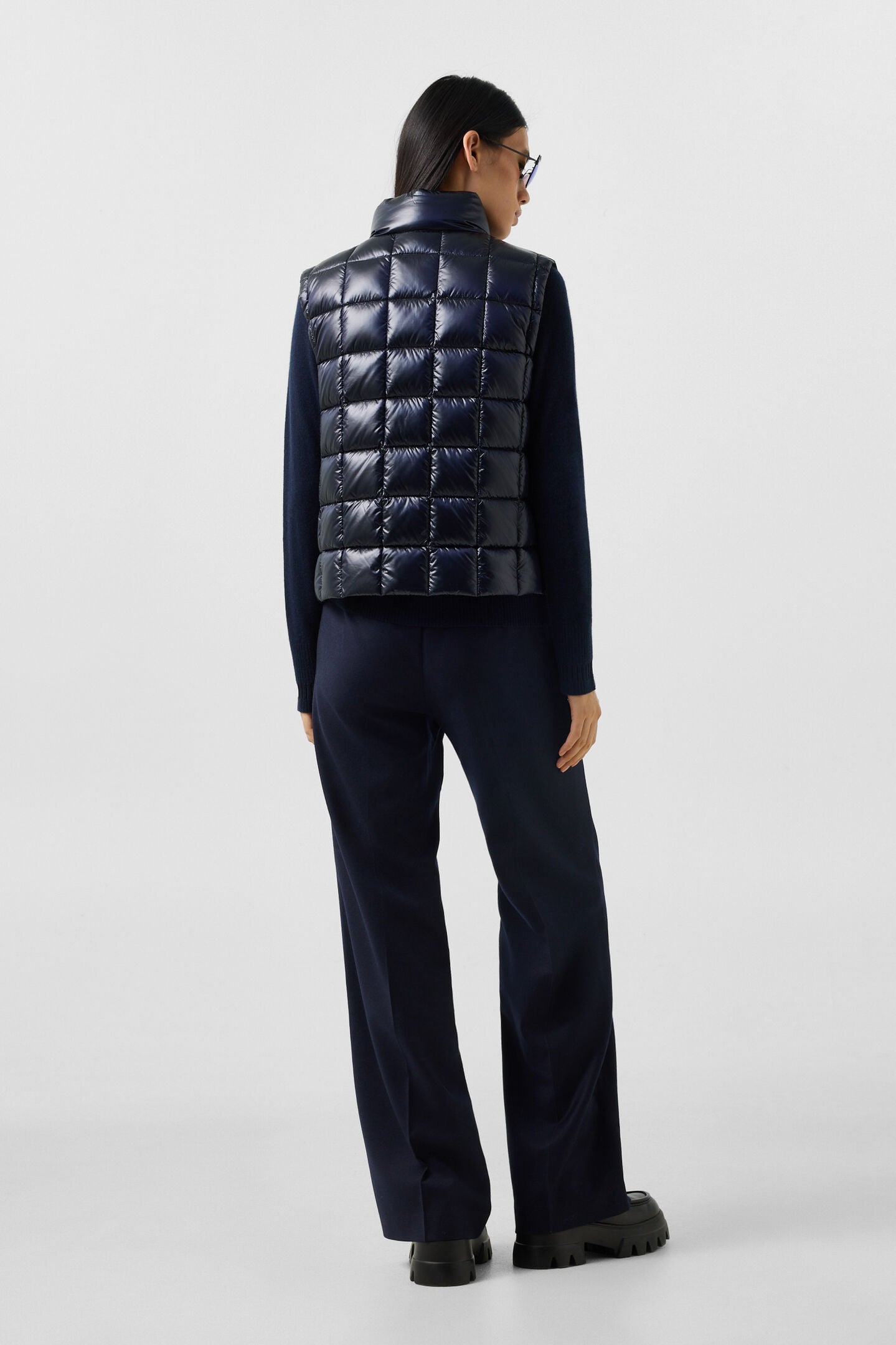 Milly Lightweight Down Vest Navy
