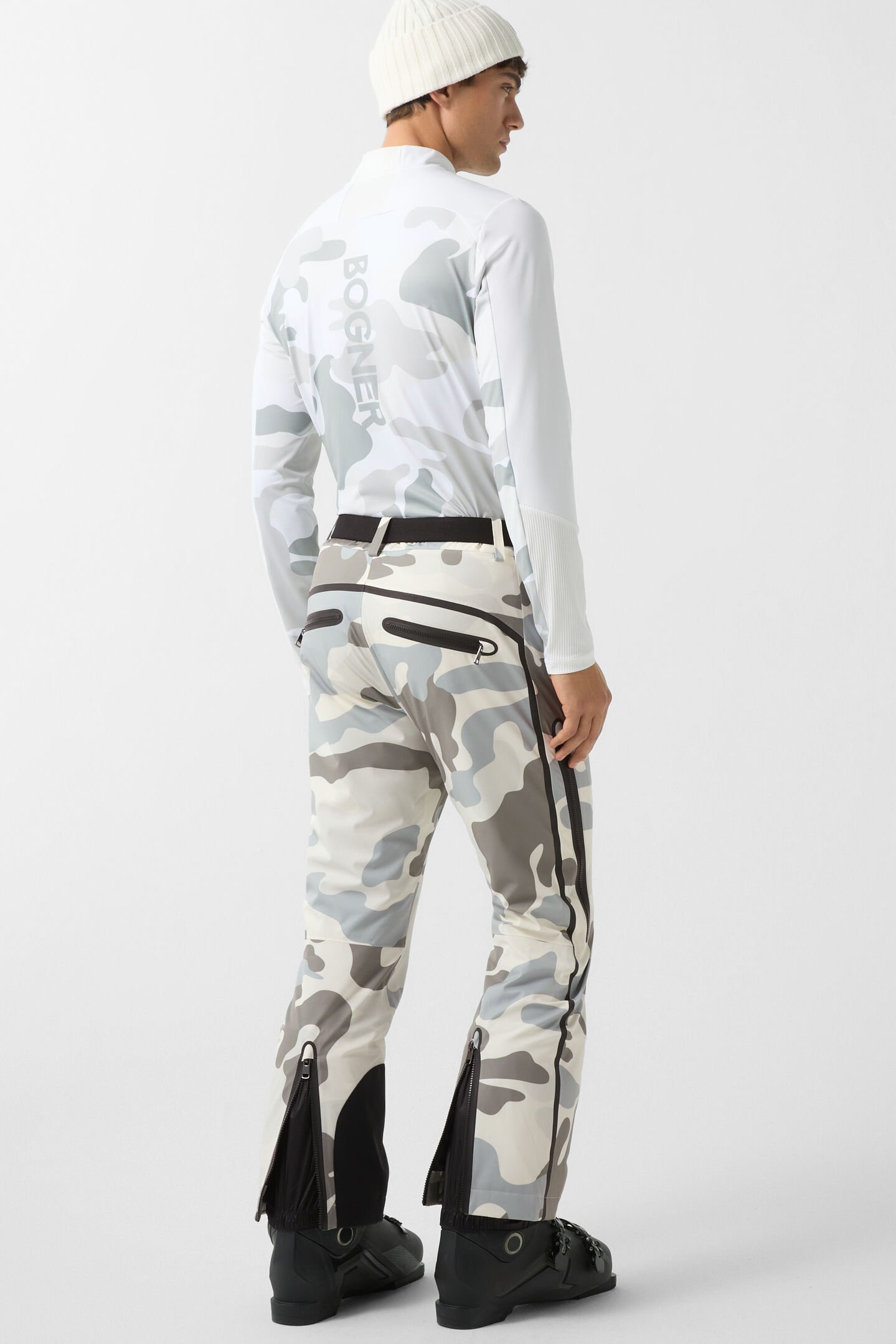 Tim ski trousers Off-white/khaki