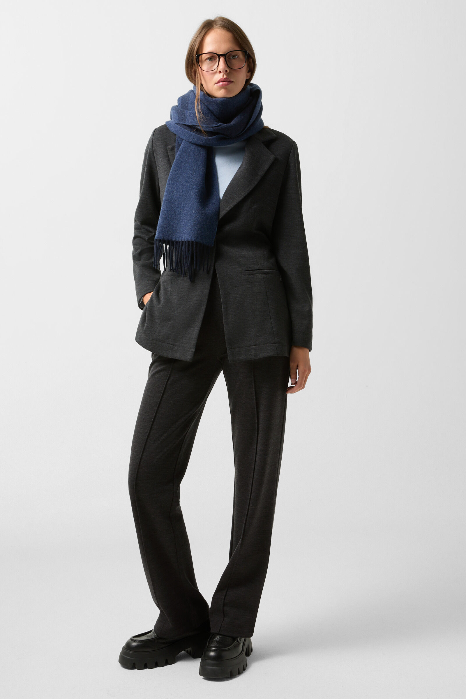 Bliss flannel joggers Anthracite