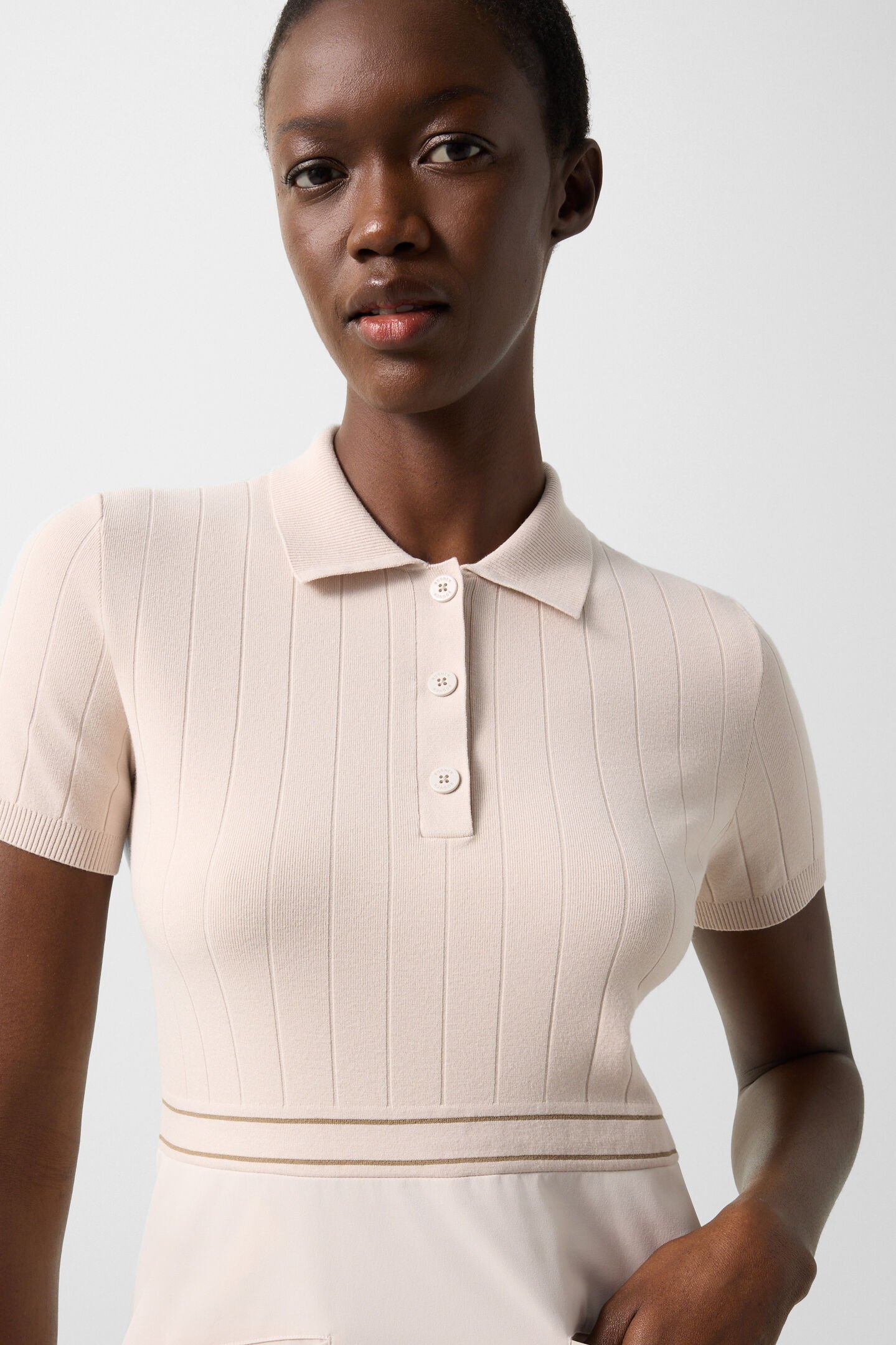 Selin polo dress Sand