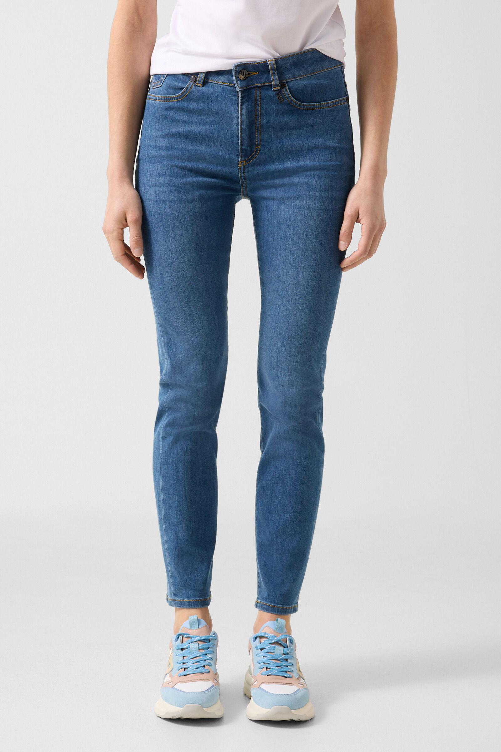 7/8 slim fit jeans Julie Denim Blue