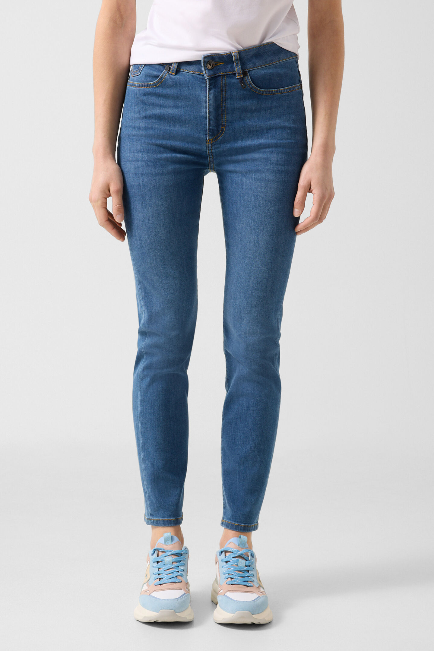 7/8 slim fit jeans Julie Denim Blue