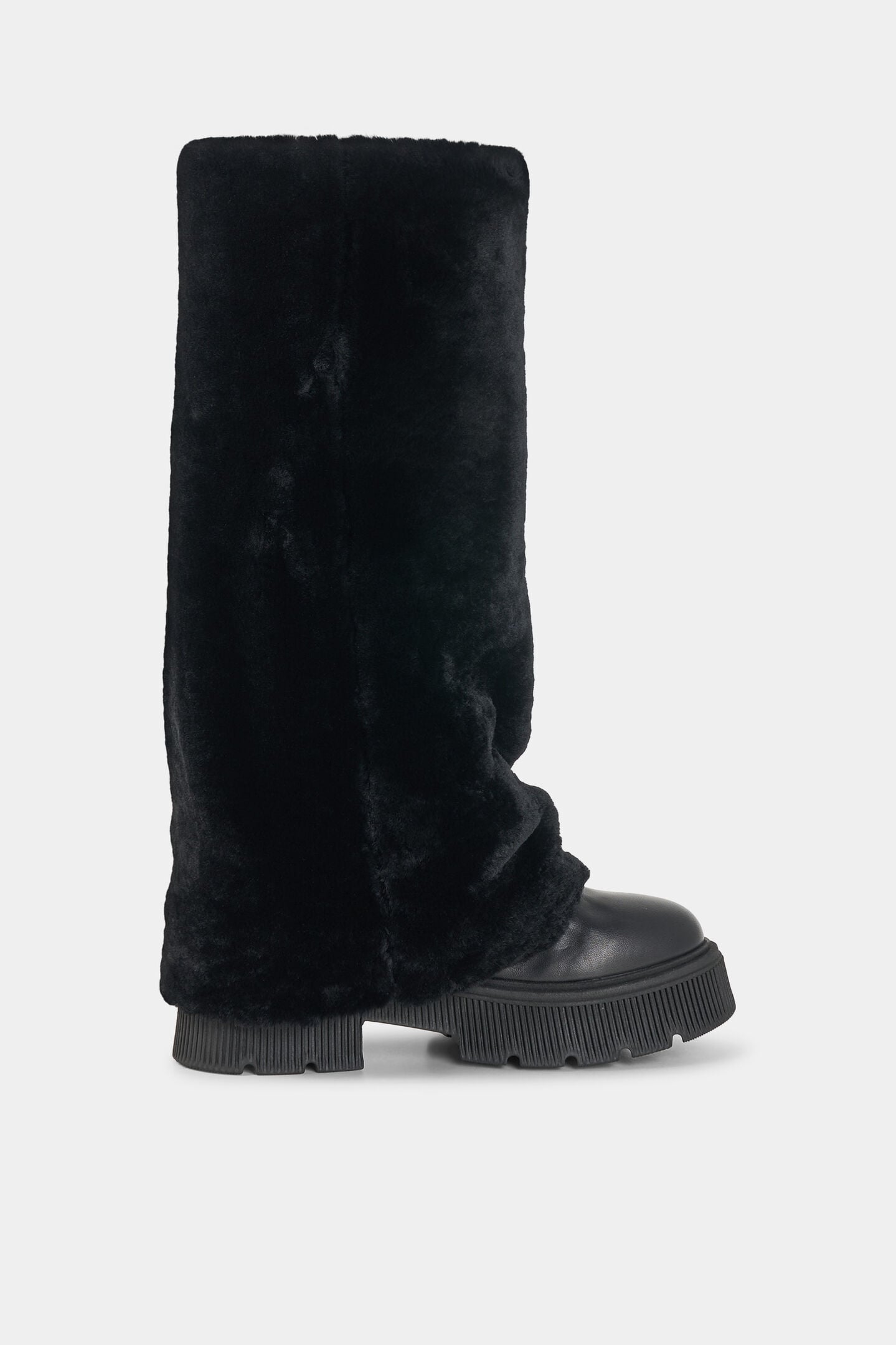 Turin lambskin boots Black