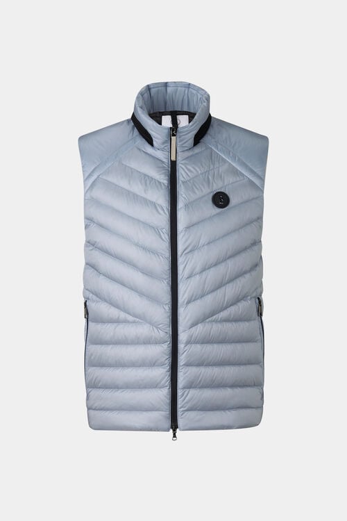 Leichtdaunenweste Lasse Hellblau