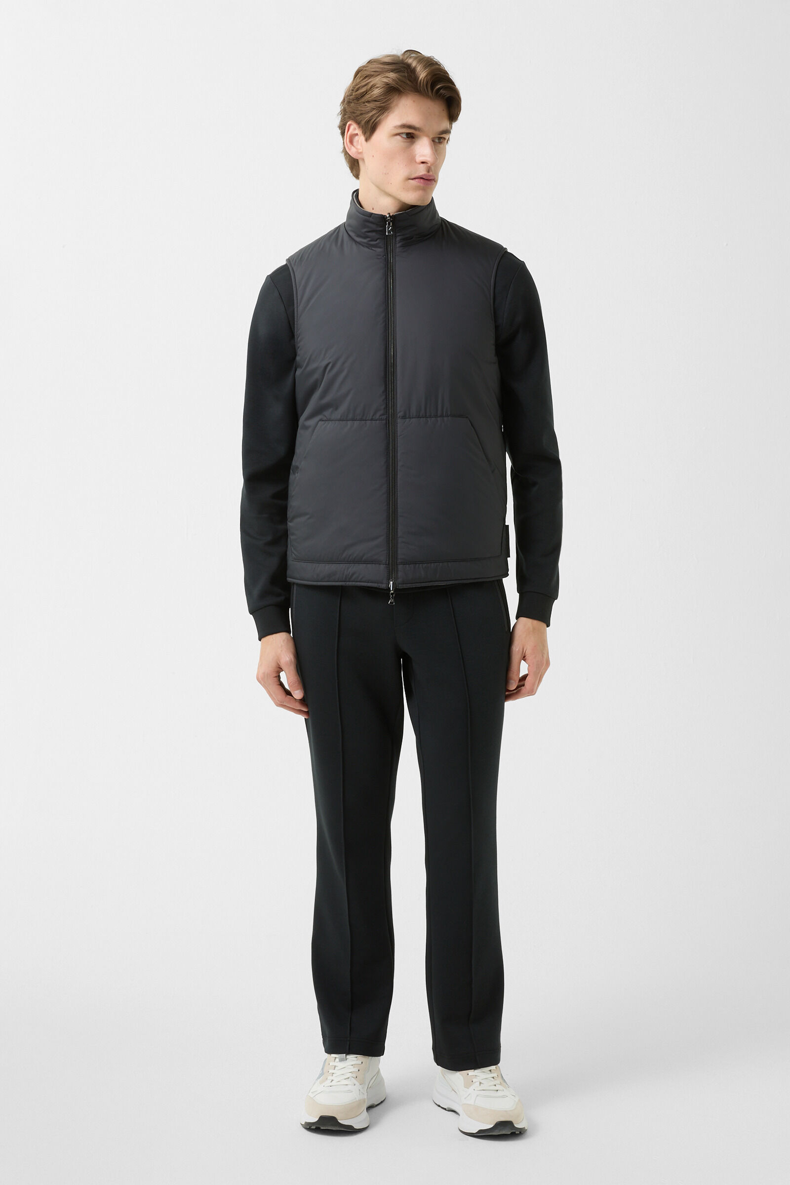 Willis reversible waistcoat Black/grey