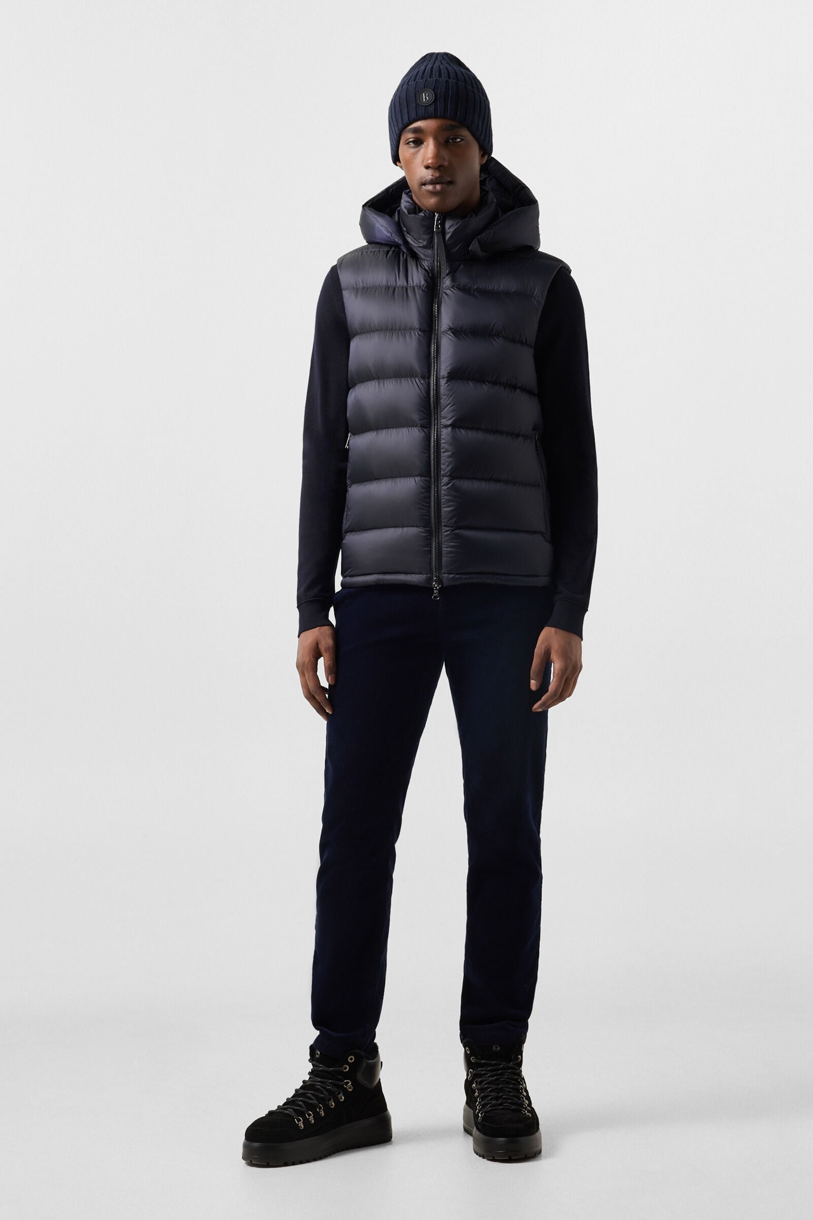 Holger Down Vest Navy