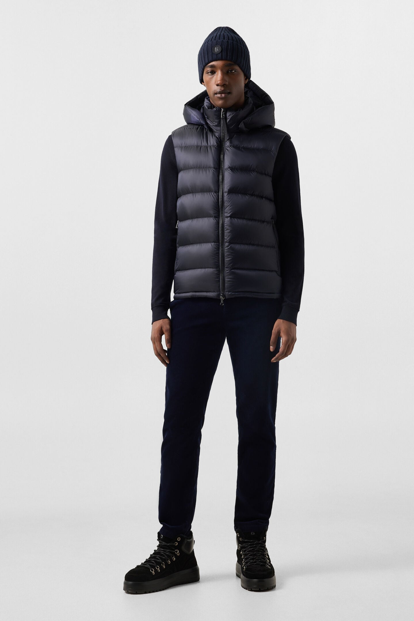 Holger Down Vest Navy
