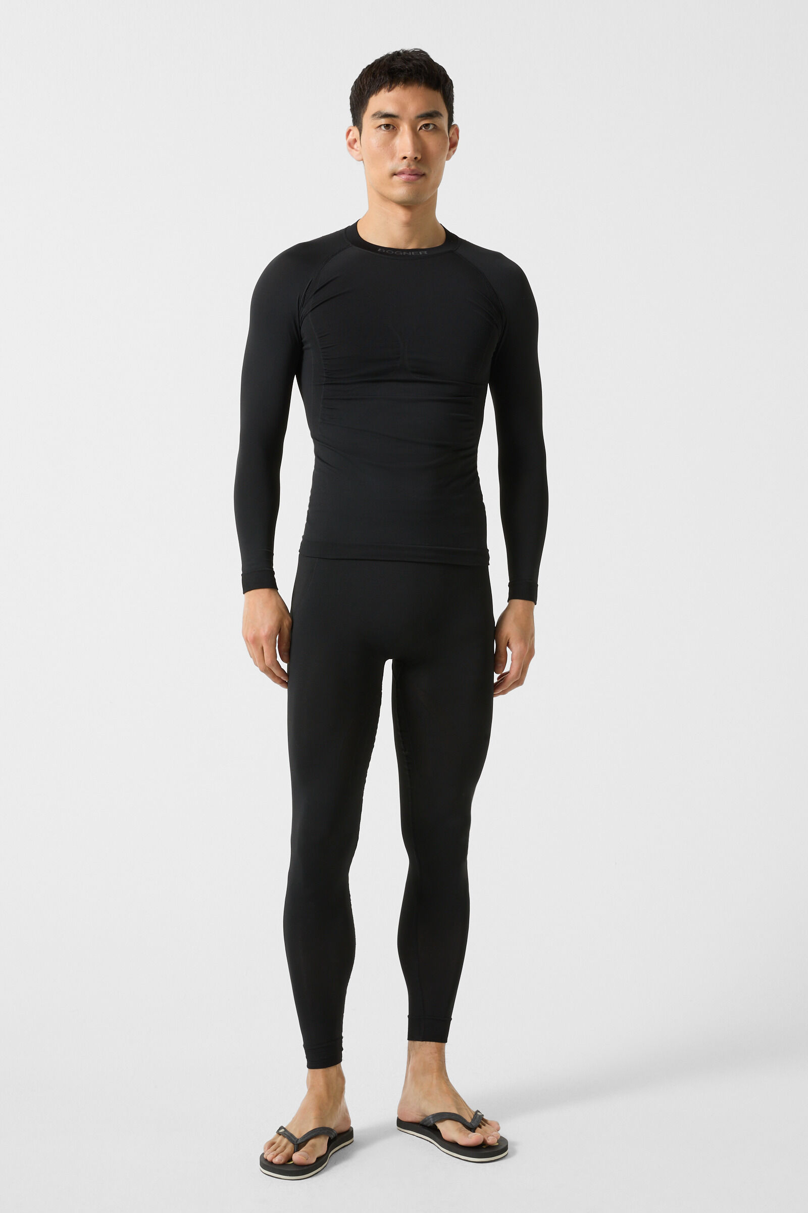 T-shirt long fonctionnel NA501 Noir