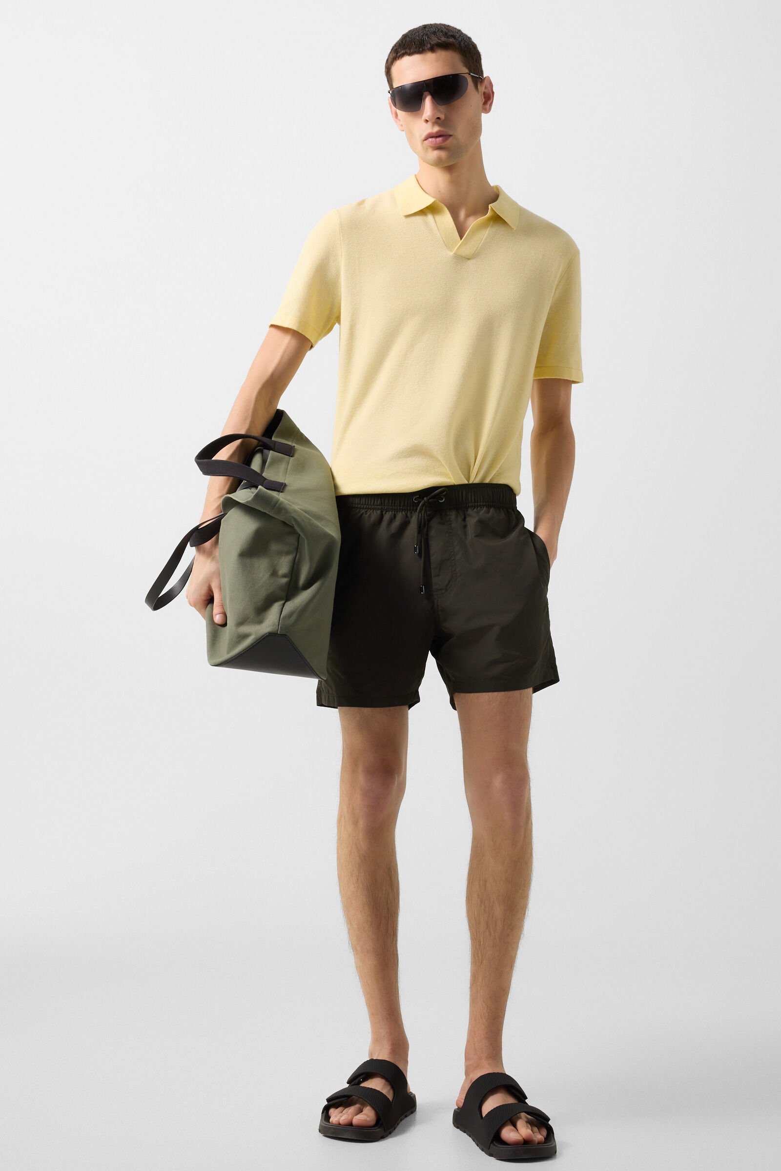 Paul swim trunks Olive green