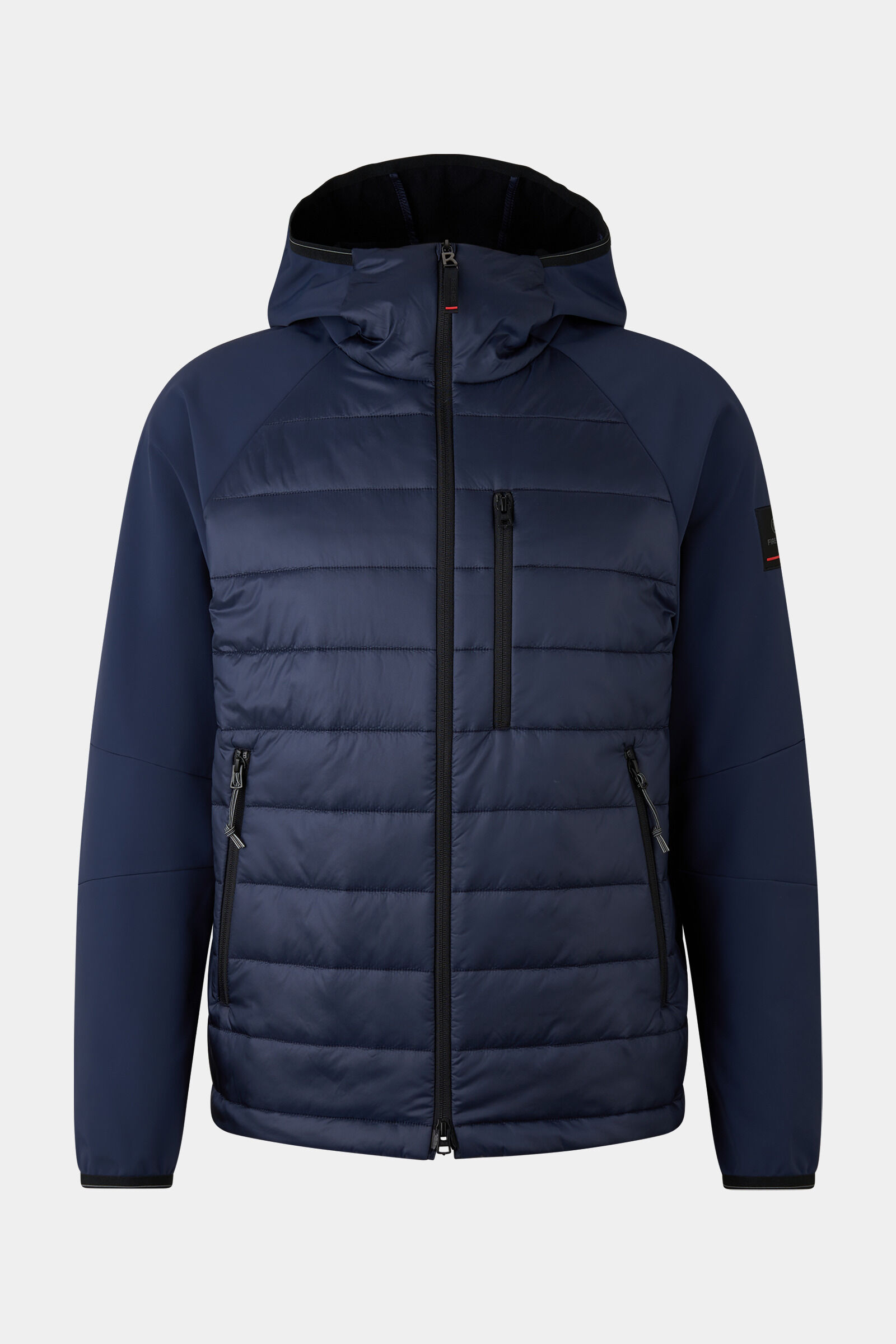 Anian softshell quilted jacket Dark blue