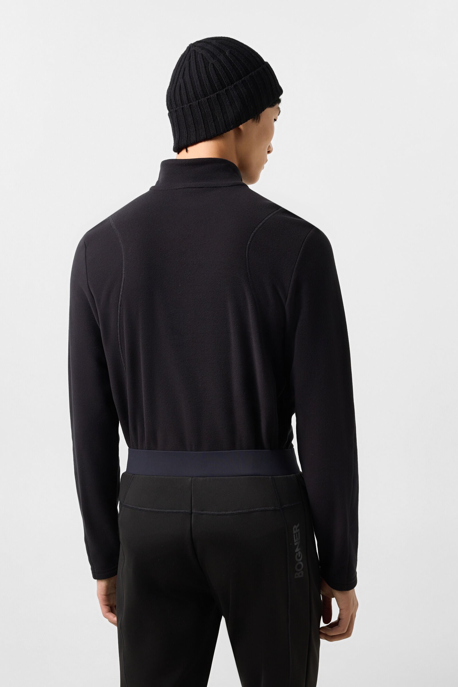 Harry Fleece Base Layer Black