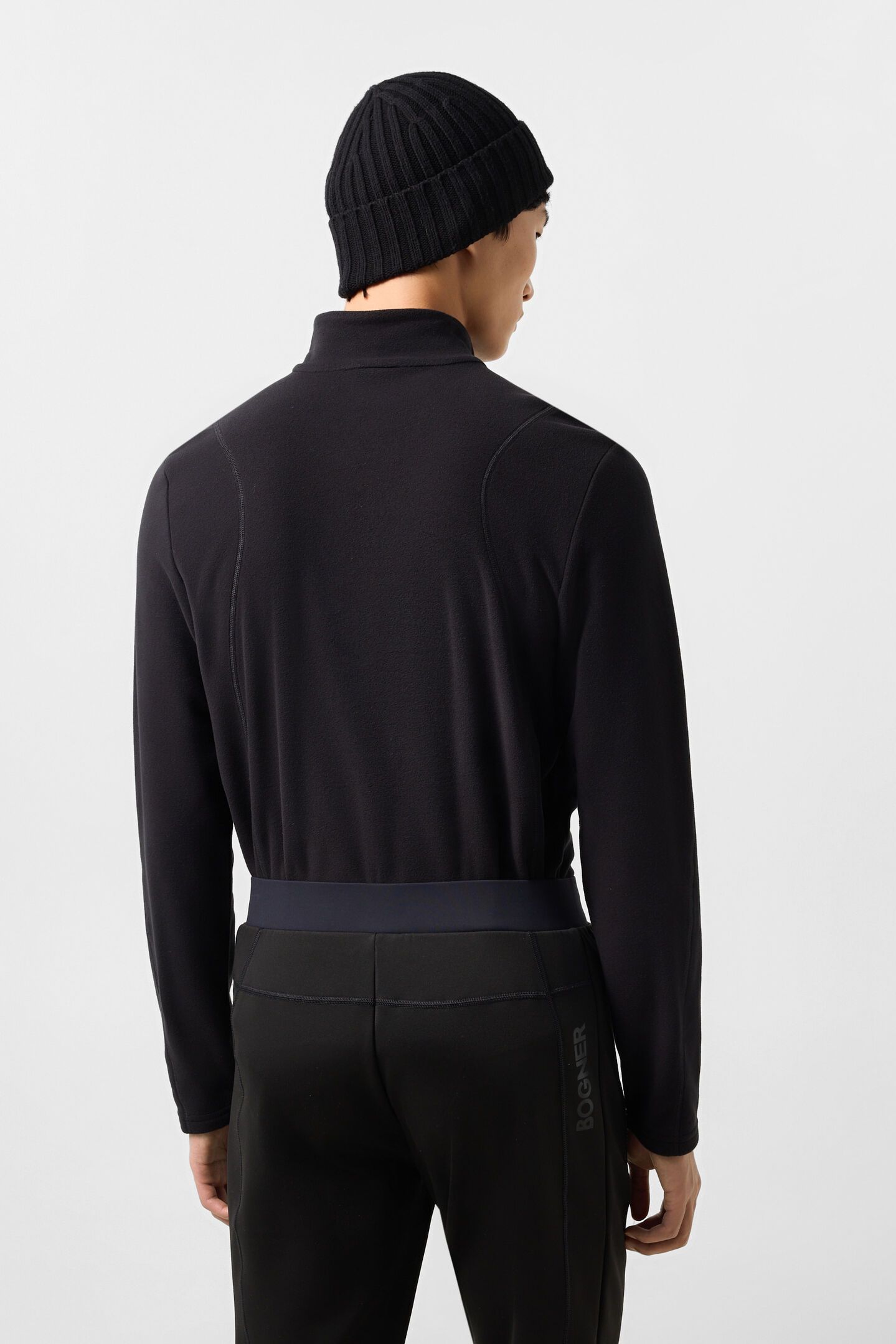 Harry Fleece Base Layer Black