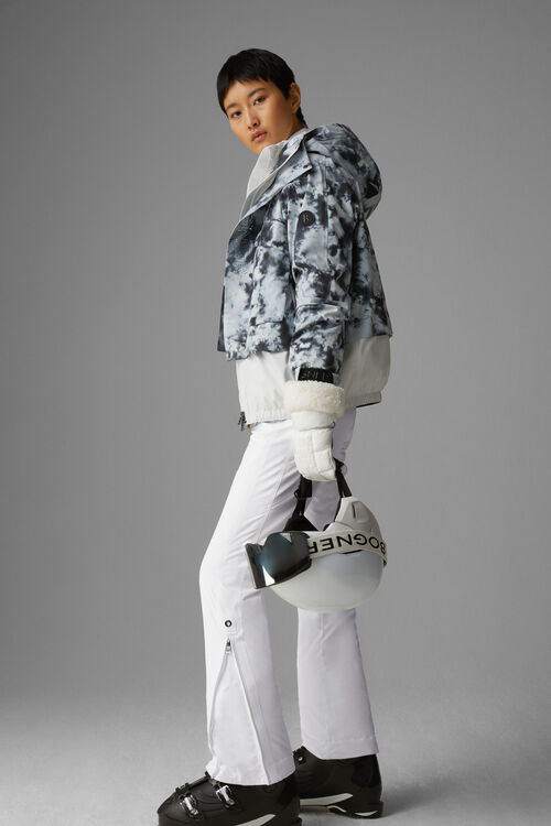 Ski Look Tyra Hellgrau/Schwarz