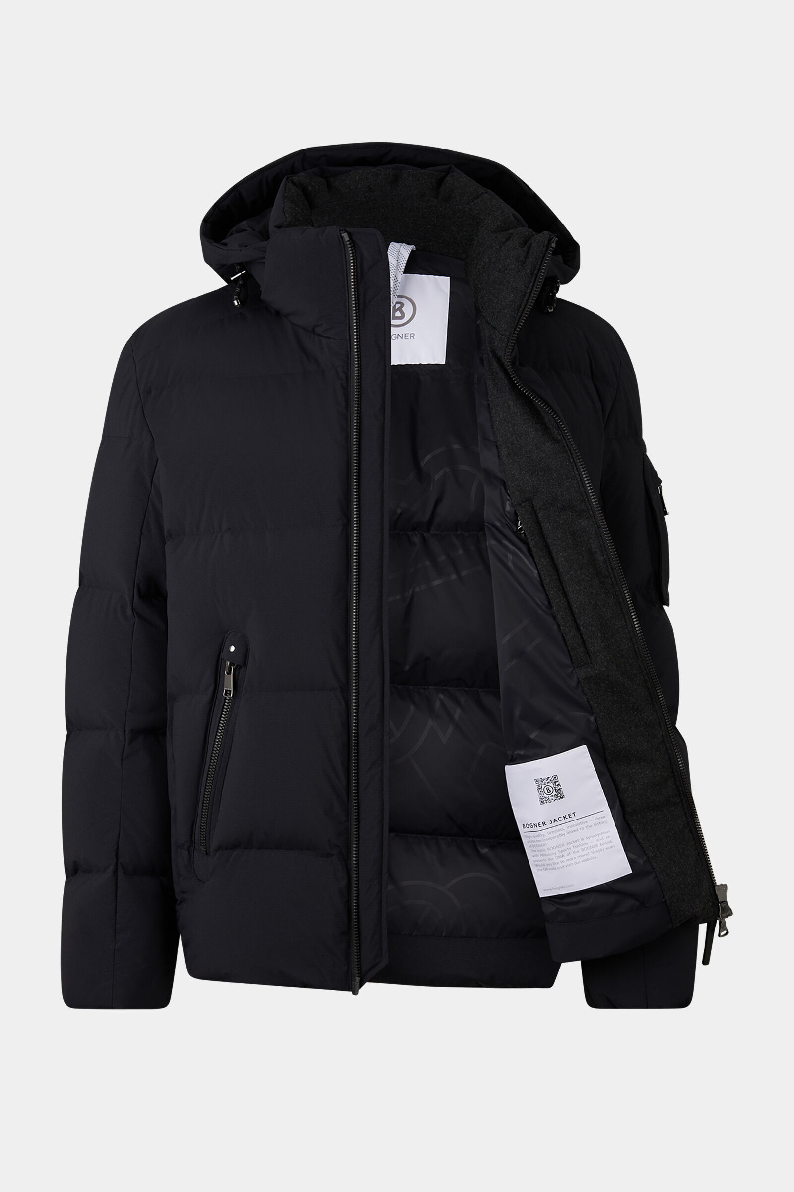 Jamy down jacket Black