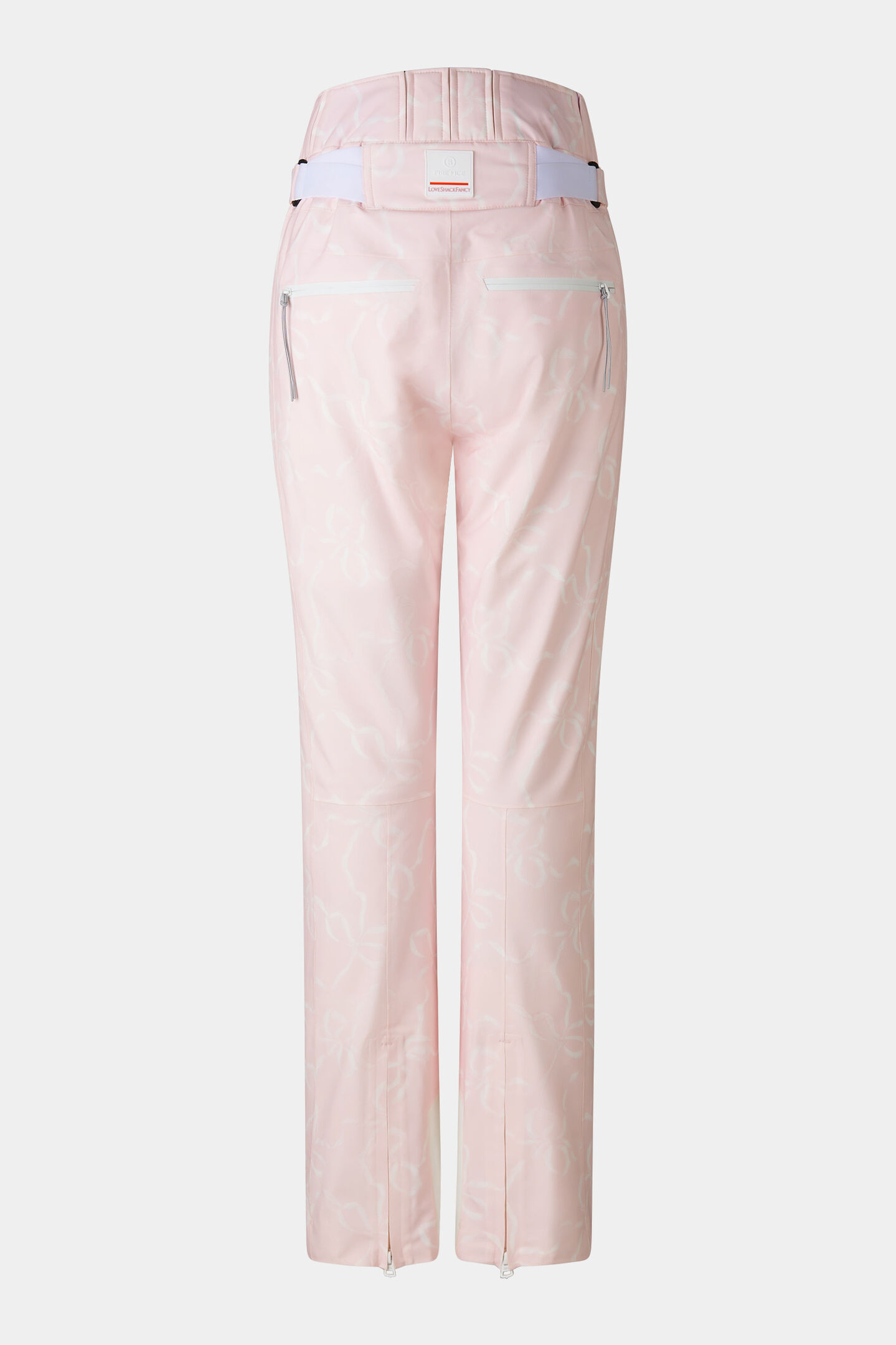 Borja ski trousers Pink/white