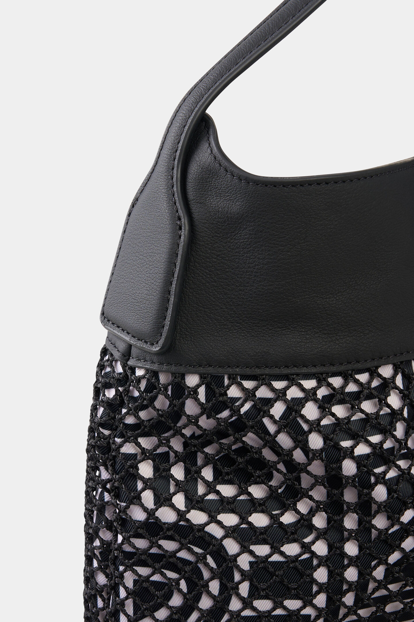 Handtas Walensee Mable Zwart/Off-White