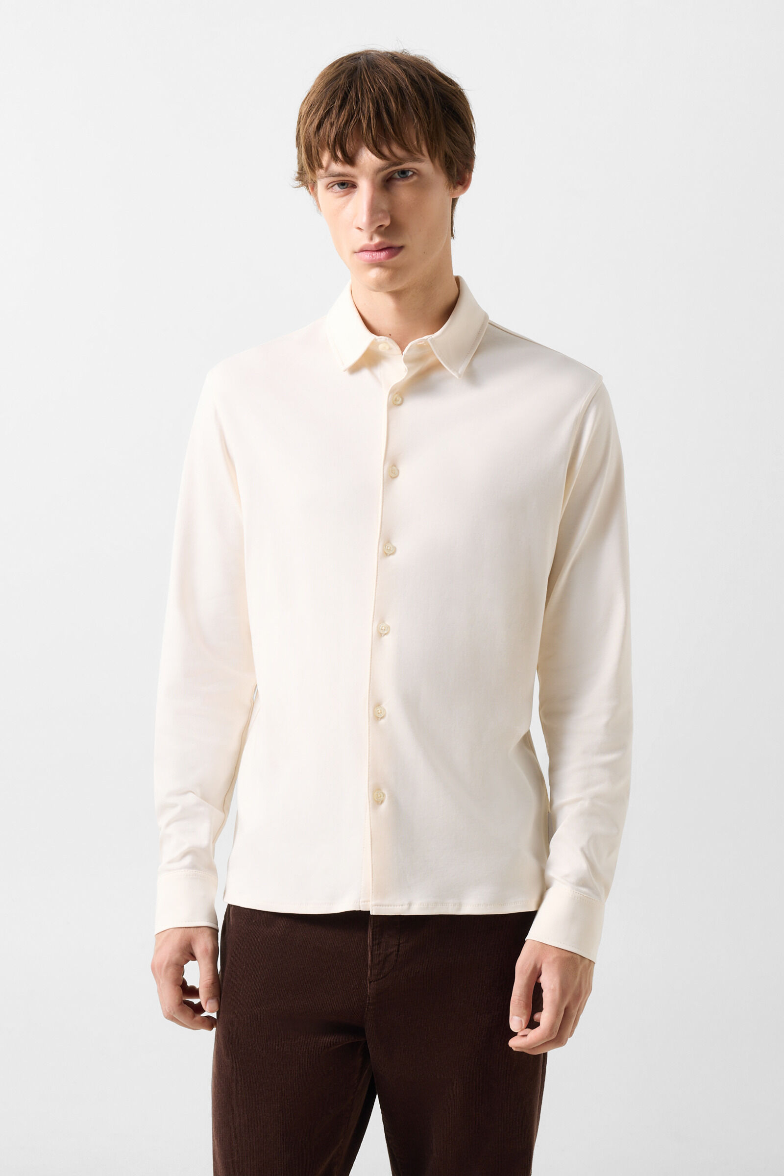 Franz Cotton Shirt Off-White
