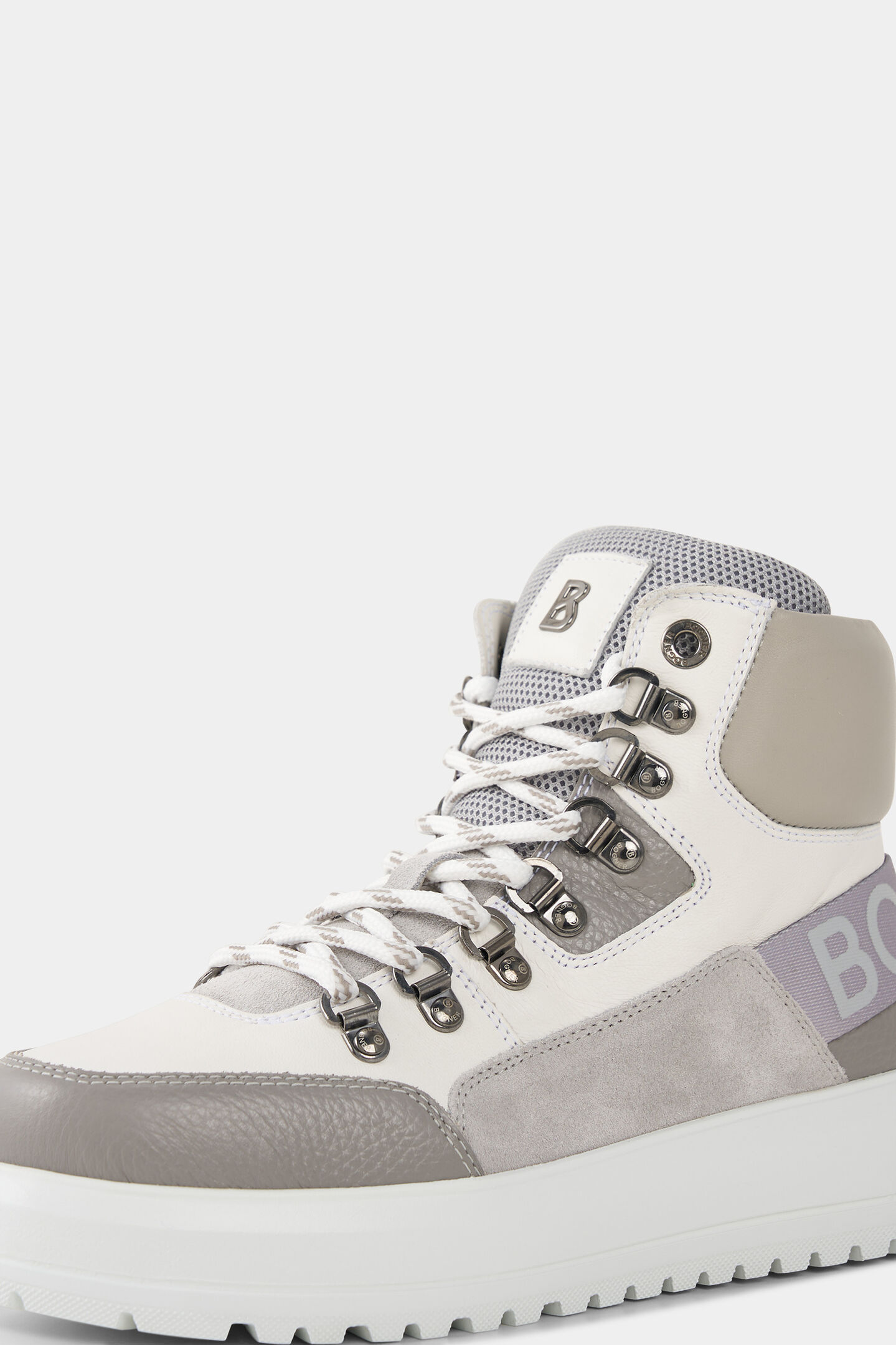 Low Boots Antwerp Grau/Off-White