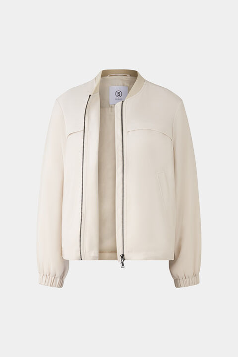 Sheila crêpe blouson Cream Sheila crêpe blouson Cream