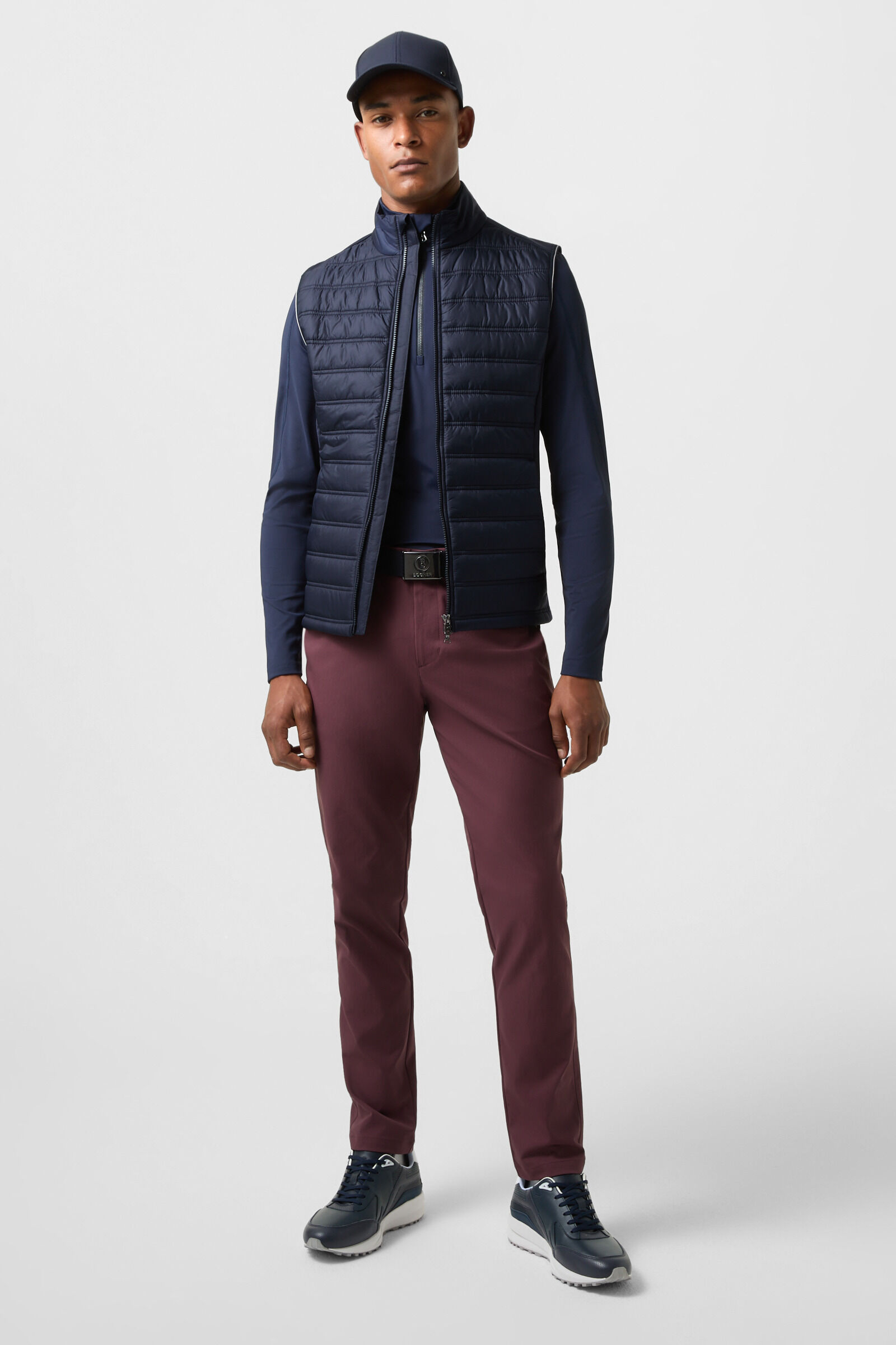 Frido hybrid waistcoat Navy blue