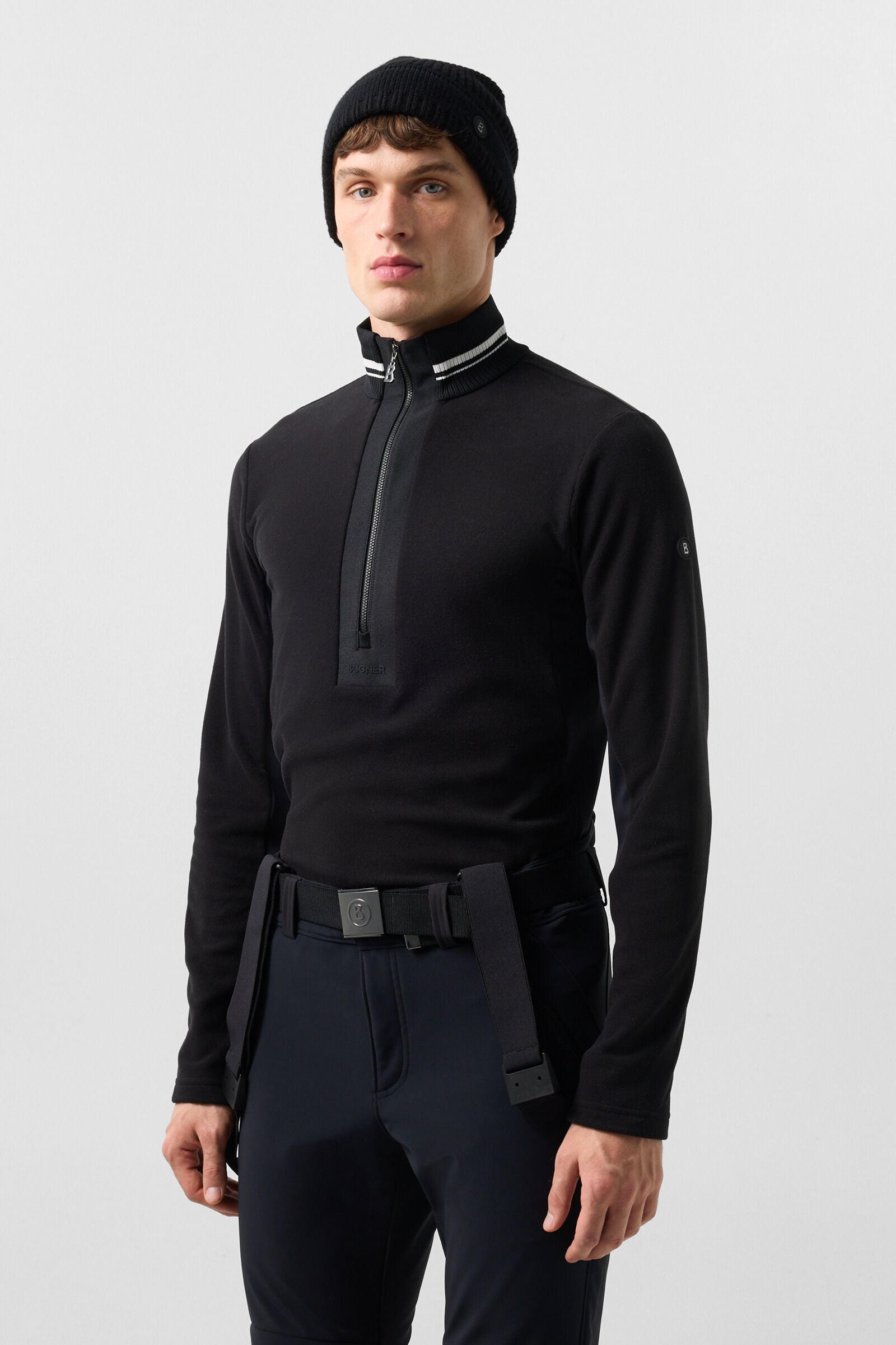 Harvey Fleece Base Layer Black
