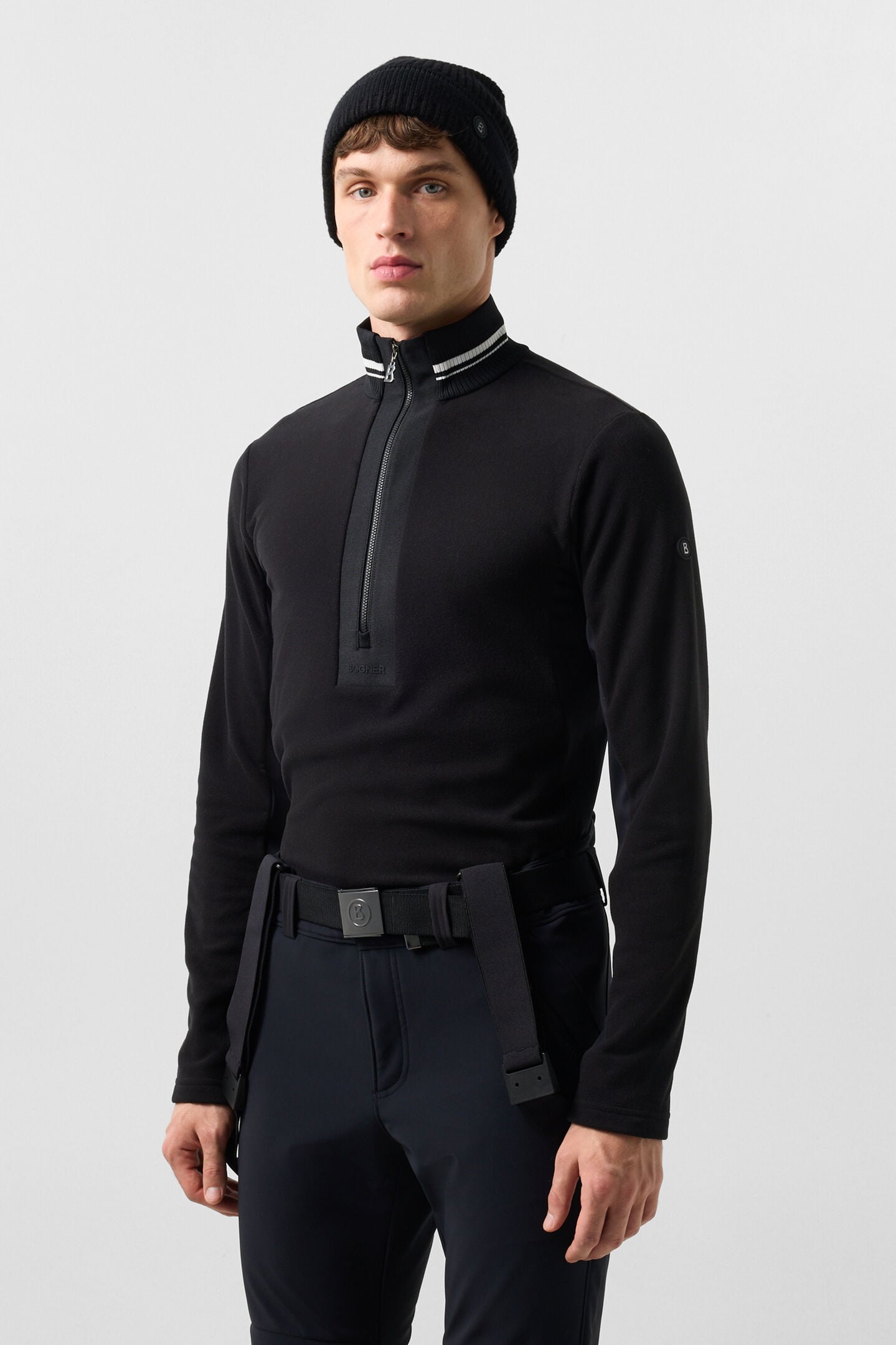 Harvey Fleece Base Layer Black
