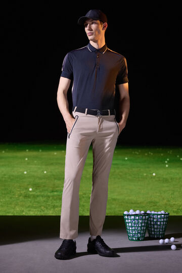 Golf Look Claudius Schwarz/Beige