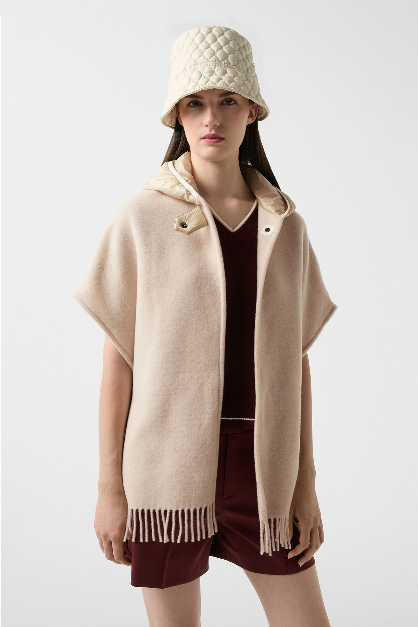 Poncho Nilla Beige