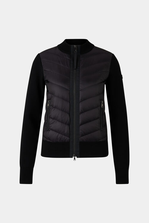 Hybrid-Strickjacke Zilly Schwarz