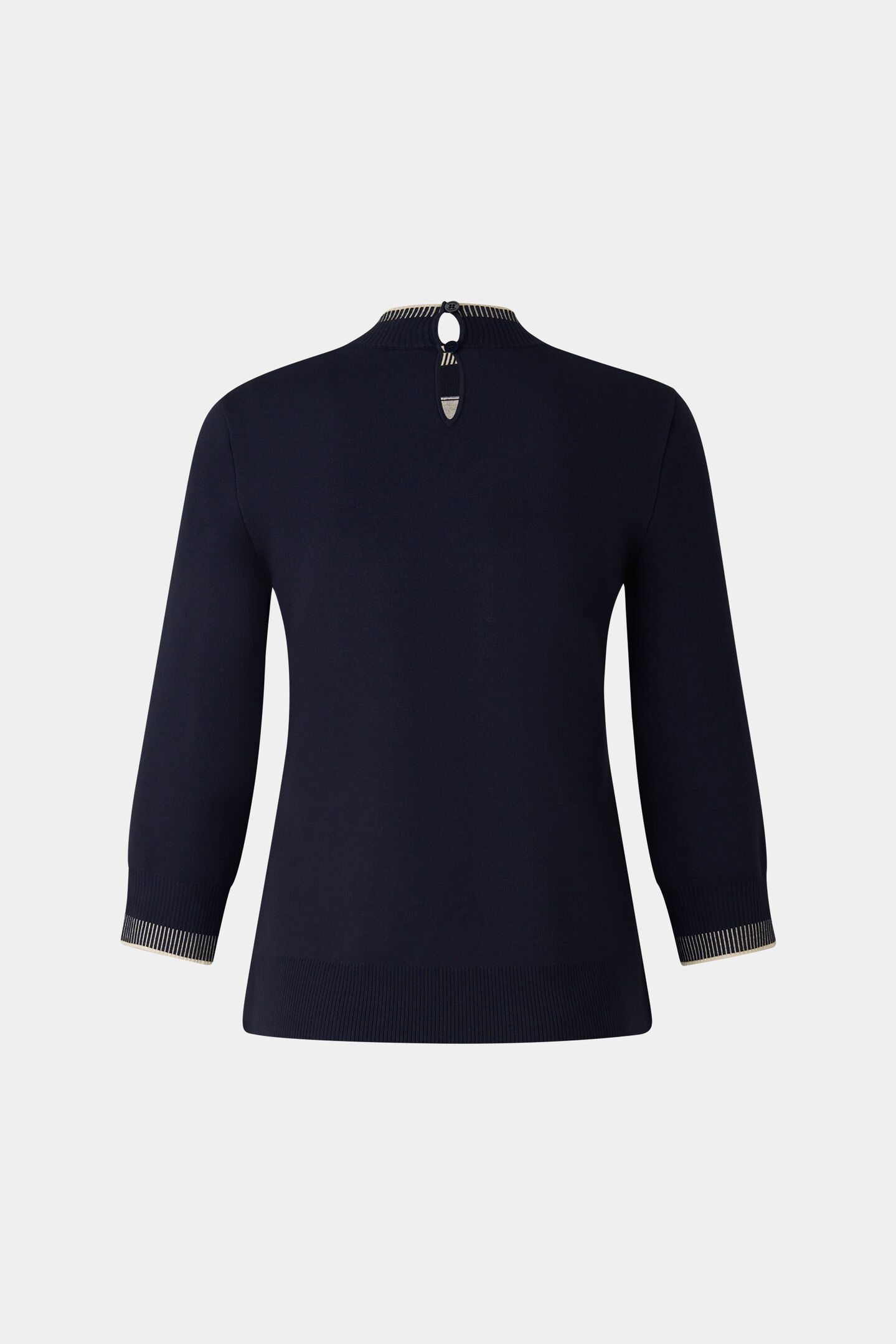 Berrit knitted shirt Navy blue