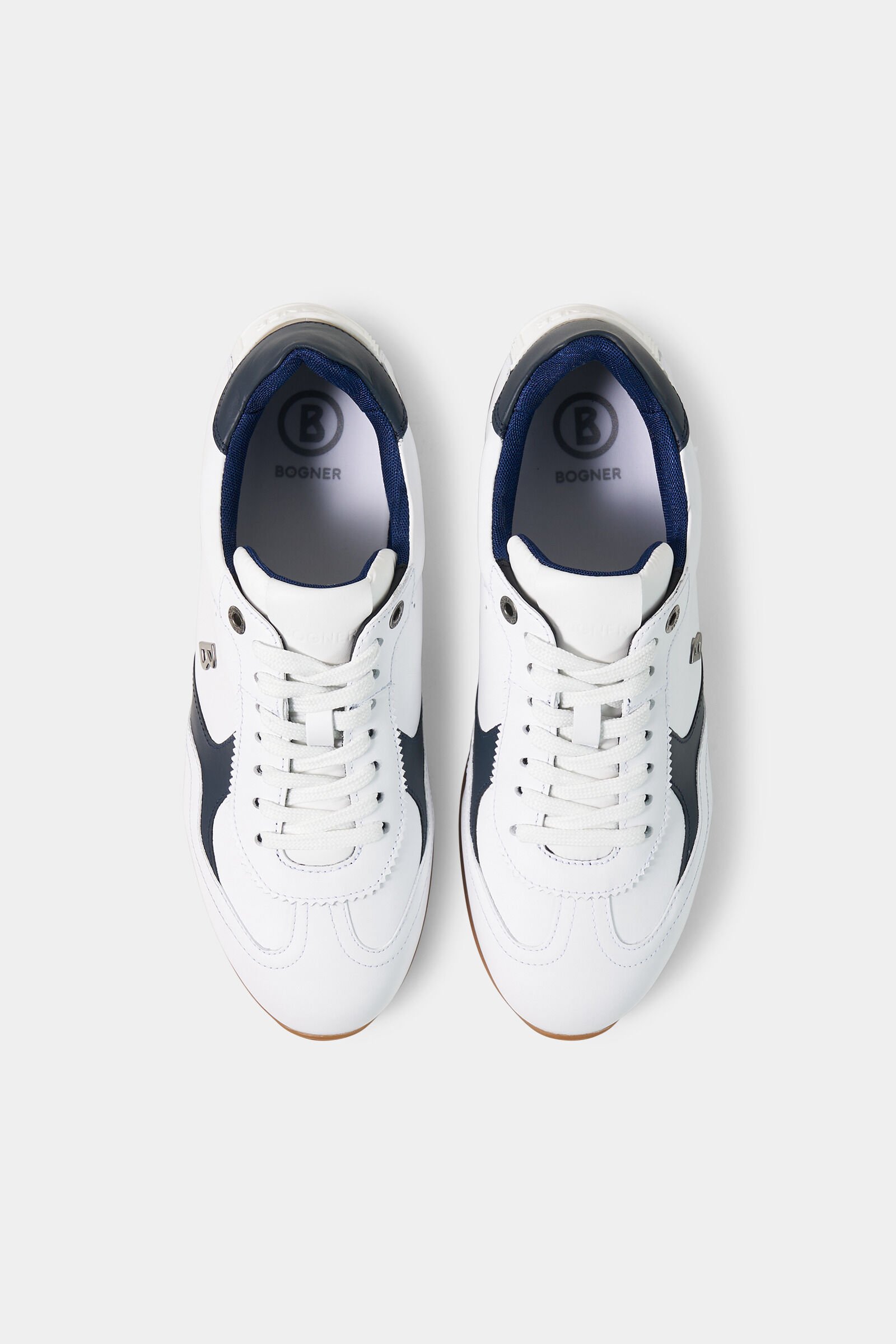 Monza trainers White/navy blue