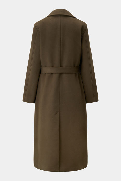 Viola Wool coat Olive green Viola Wool coat Olive green
