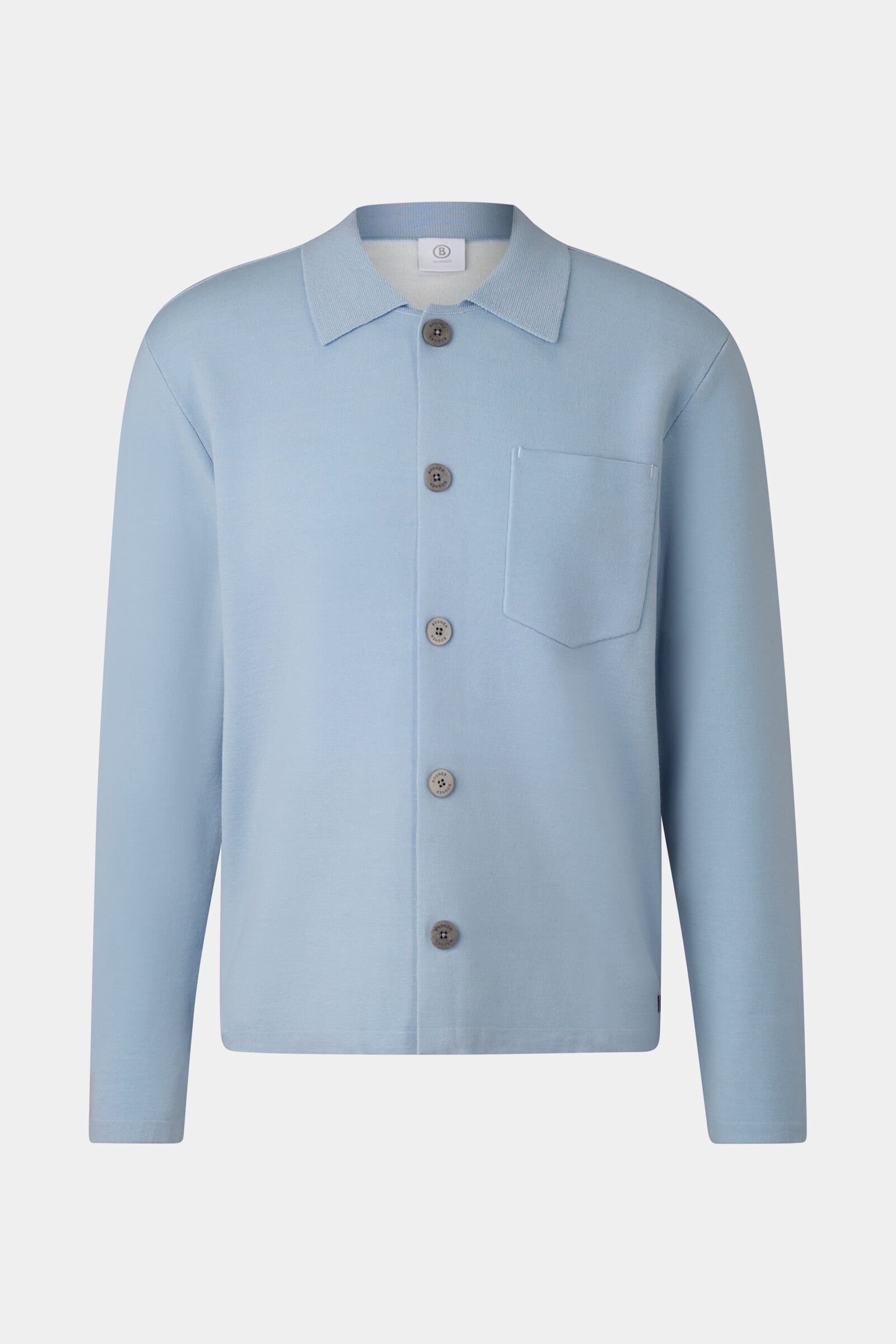 Olaf knit jacket Light blue