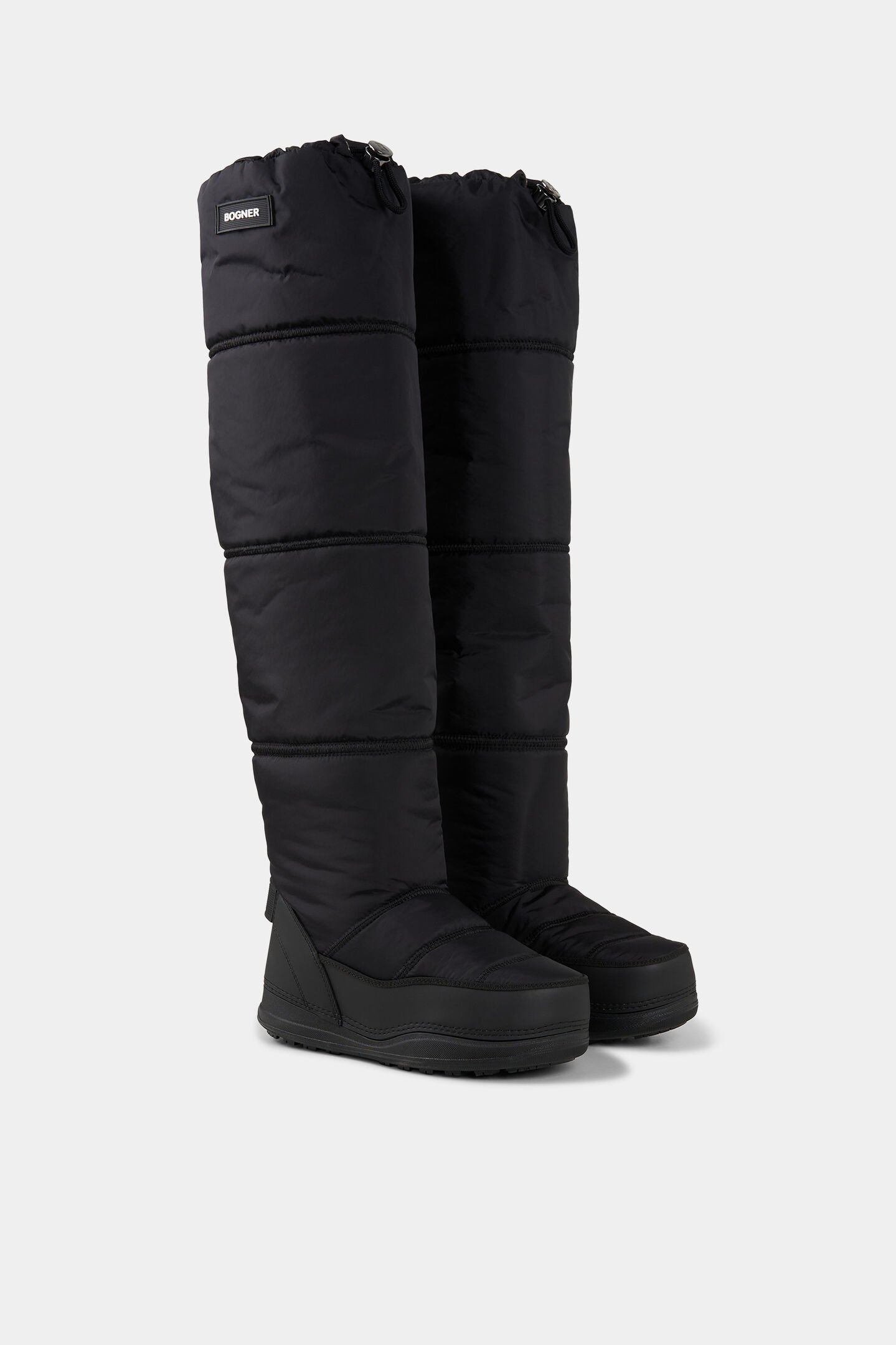 Overknee snow boots La Plagne Black