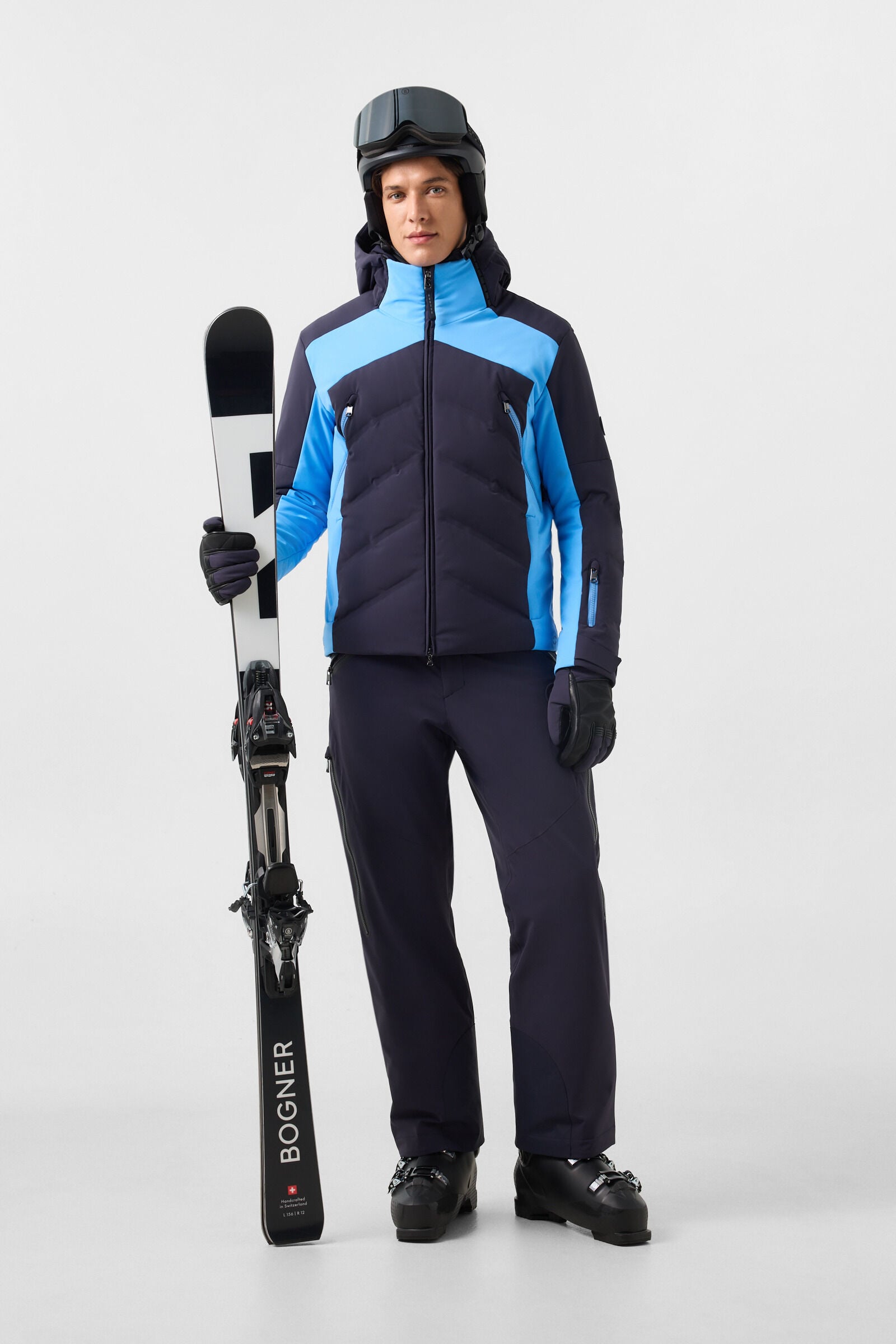 Jervie ski jacket Cyan/Navy