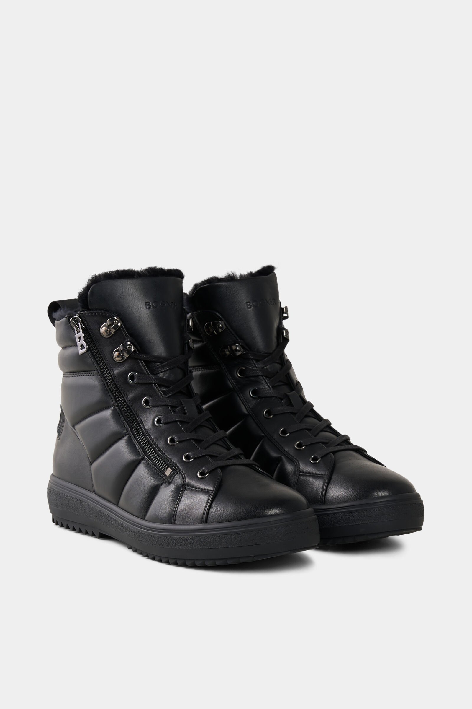 福袋 大丸 with boots Lace-up Anchorage BOGNER spikes men for 小物