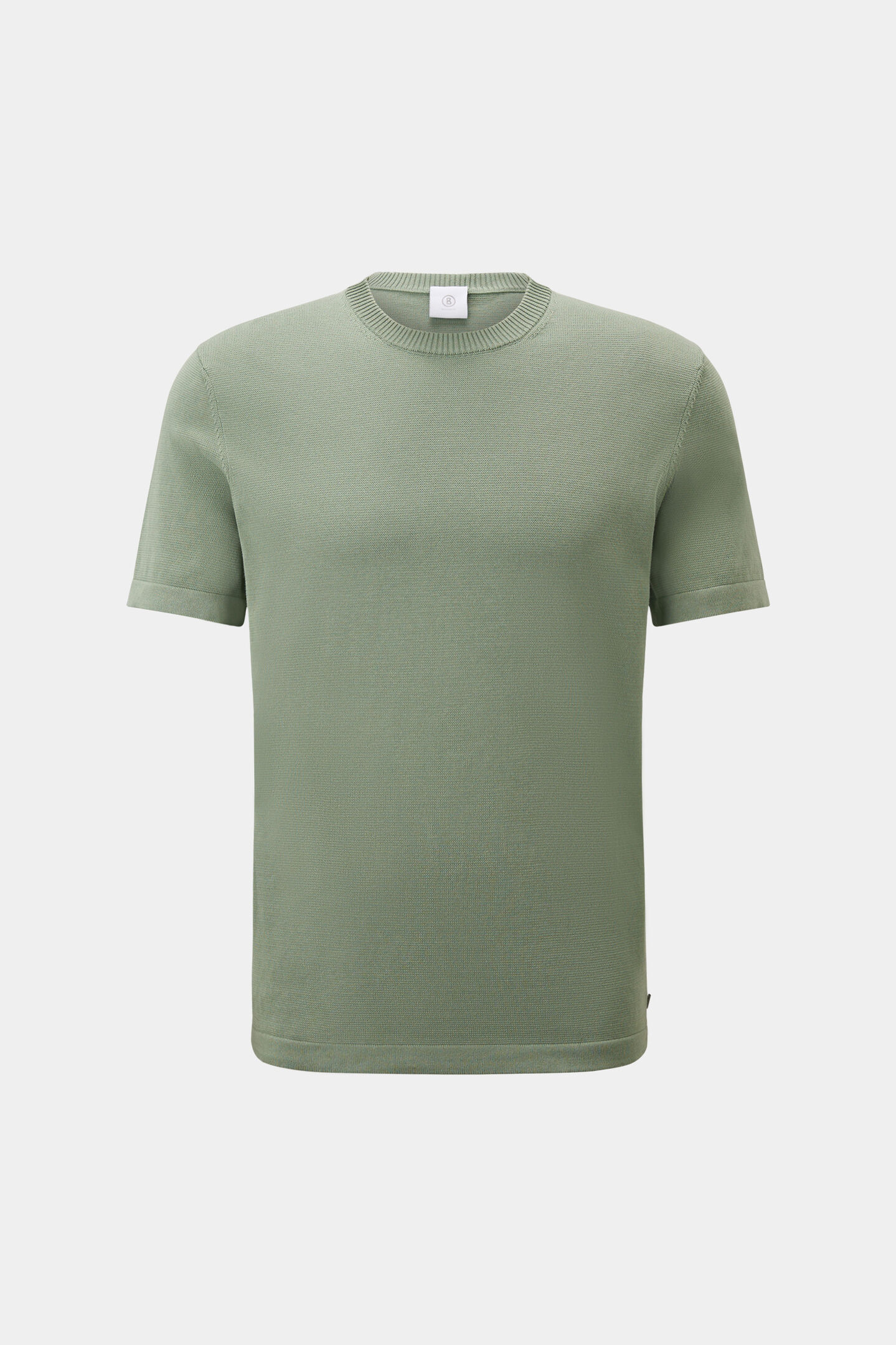 Knitted shirt Lloyd Eucalyptus