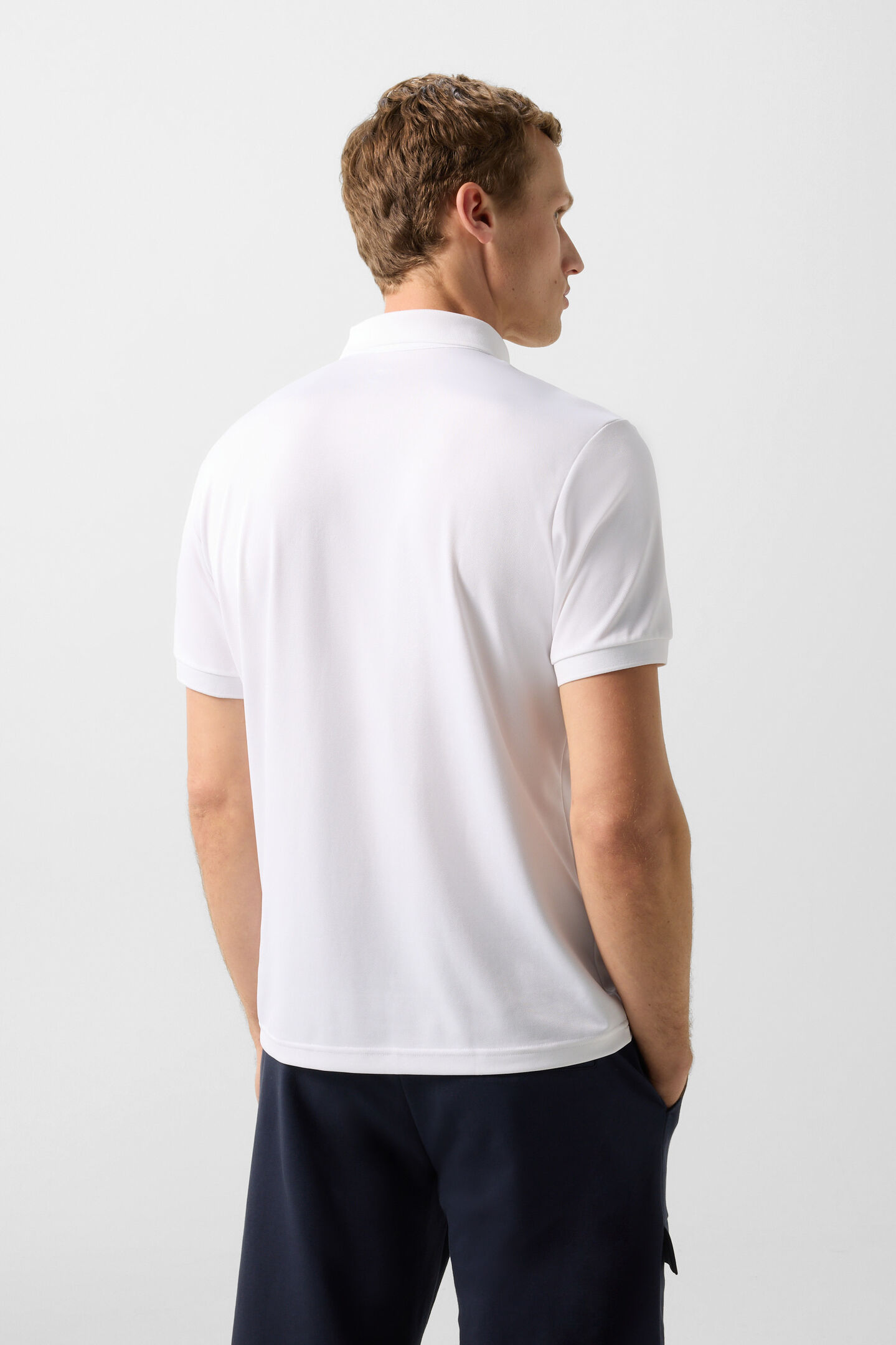 Daniel functional short-sleeved top White