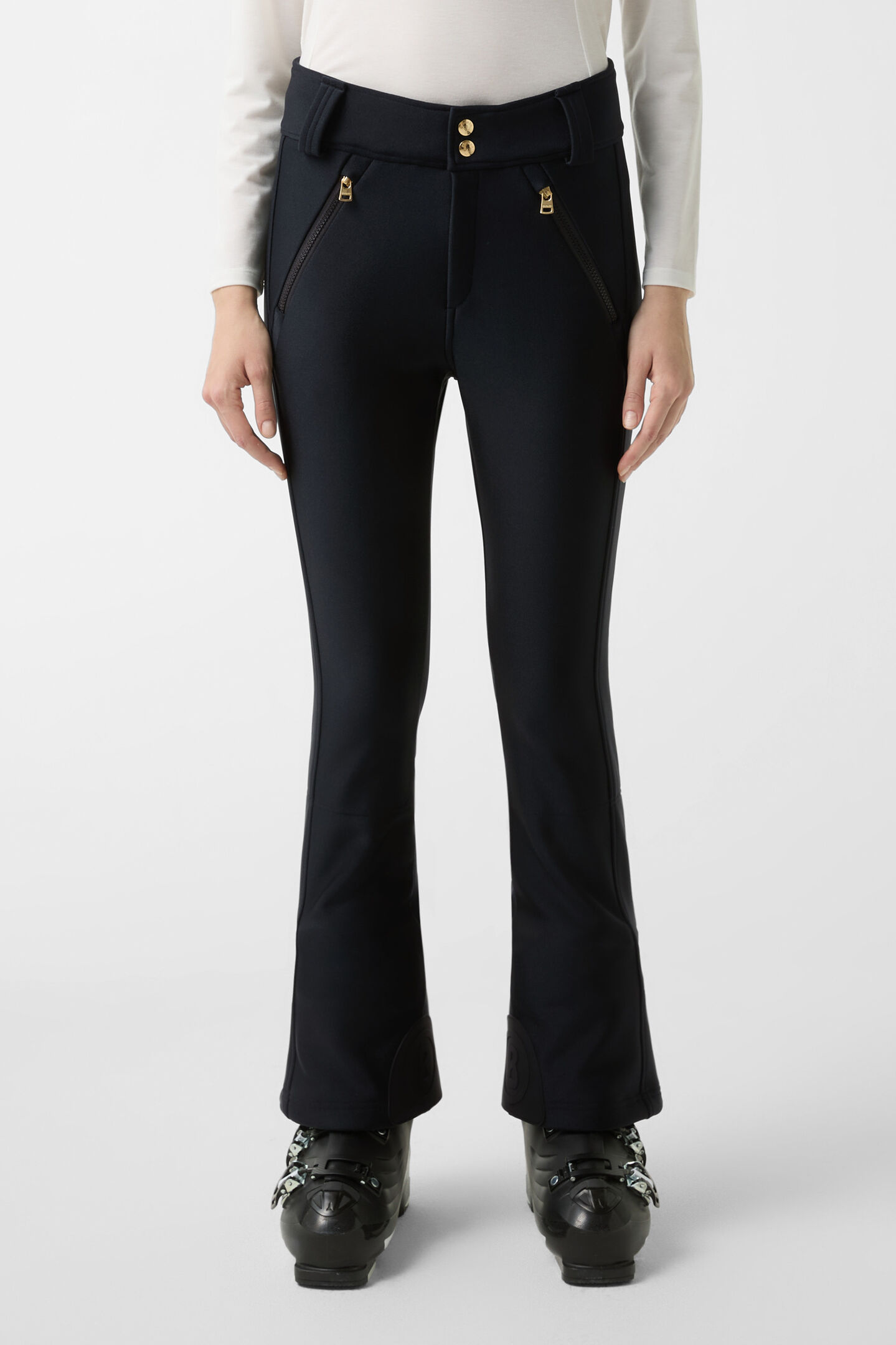 Hazel softshell ski trousers Black