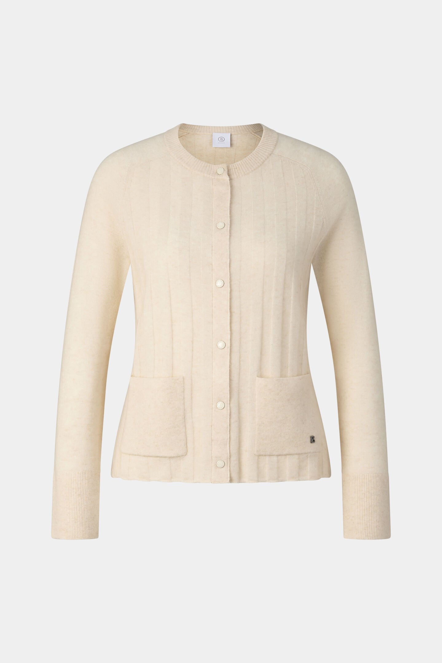 Tanja virgin wool cashmere cardigan Cream